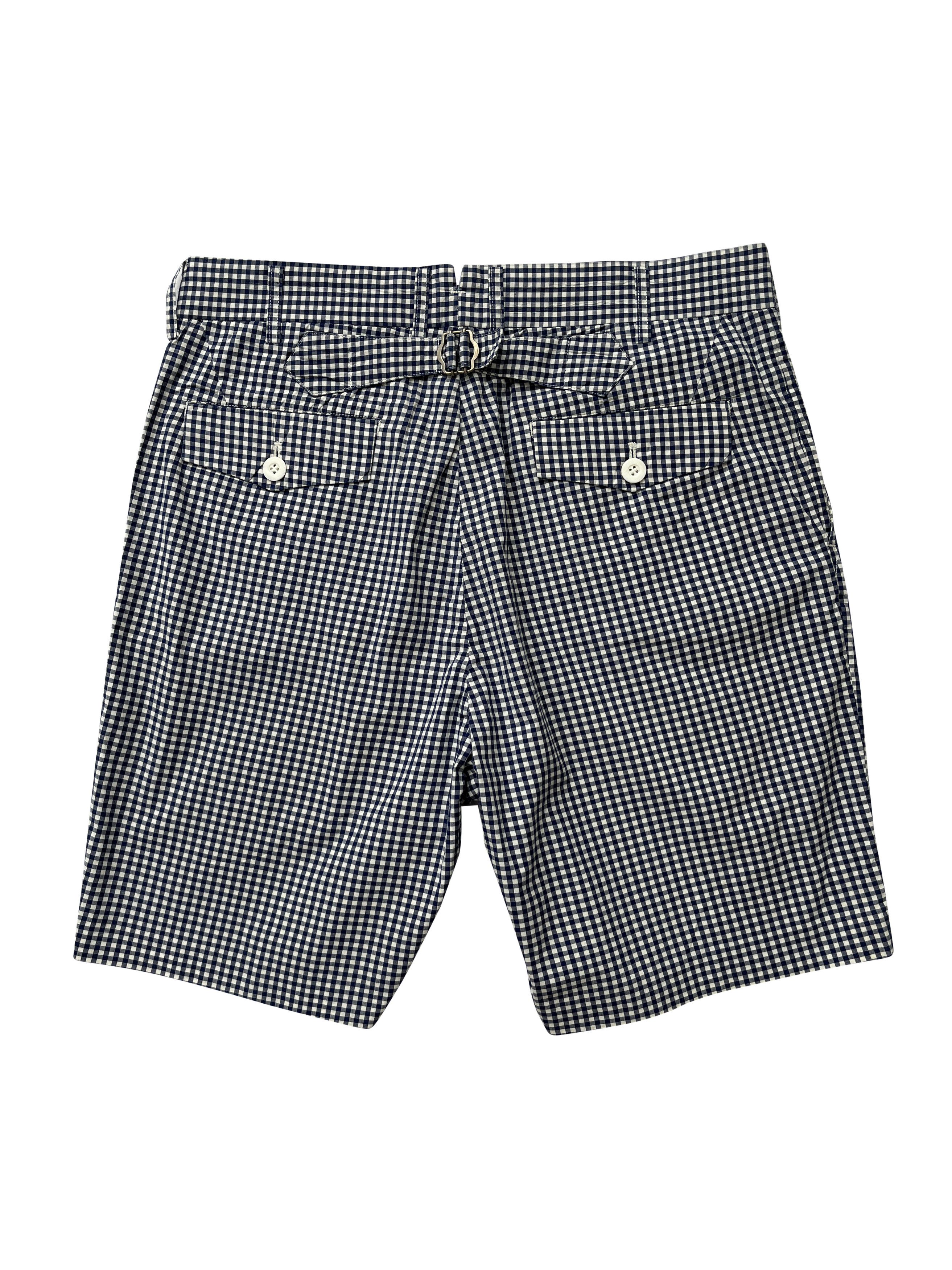 Comme des Garcons × Junya Watanabe ⚡️QUICK SALE⚡️2012 Junya Watanabe CDG Blue Gingham Shorts Size US 30 / EU 46 - 2 Thumbnail