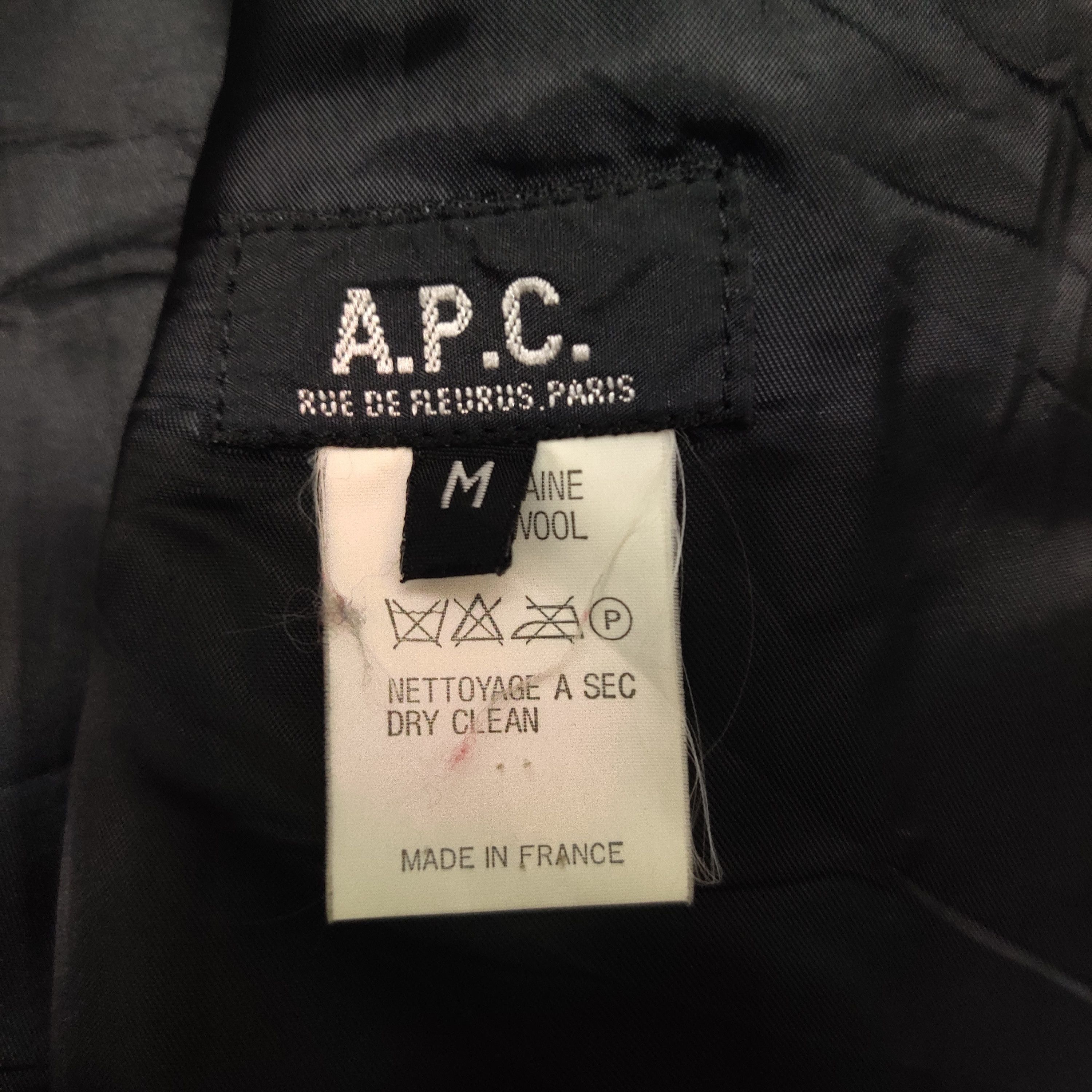 A.P.C. Vintage A.P.C. Wool Coat Double Breasted Brown Size US M / EU 48-50 / 2 - 5 Thumbnail