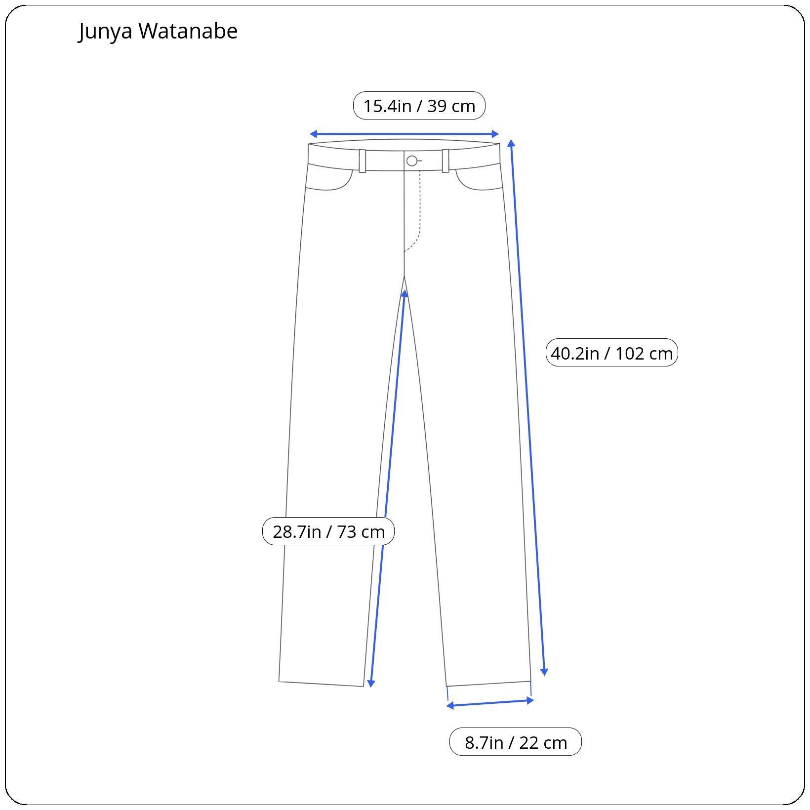 Comme des Garcons × Junya Watanabe × Levi's ⚡️QUICK SALE⚡️2002 Junya Watanabe CDG Levi's Velvet Jeans Size US 30 / EU 46 - 10 Thumbnail