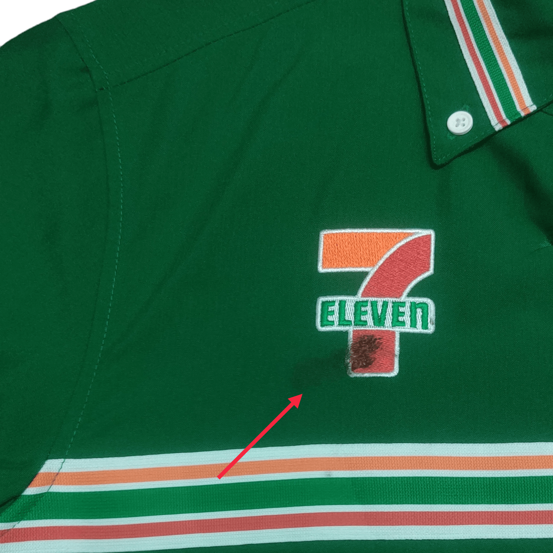 Japanese Brand Vintage 90s 7 Eleven Worker Uniform Jacket Embroidery Size US M / EU 48-50 / 2 - 5 Thumbnail