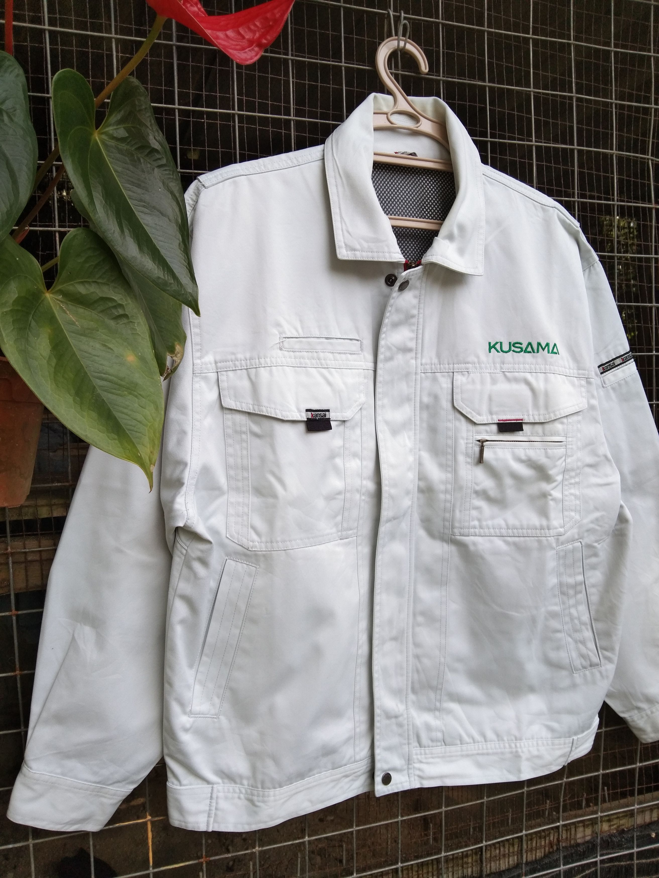 Japanese Brand KANSAI WORKING UNIFORM JACKET Size US L / EU 52-54 / 3 - 1 Thumbnail