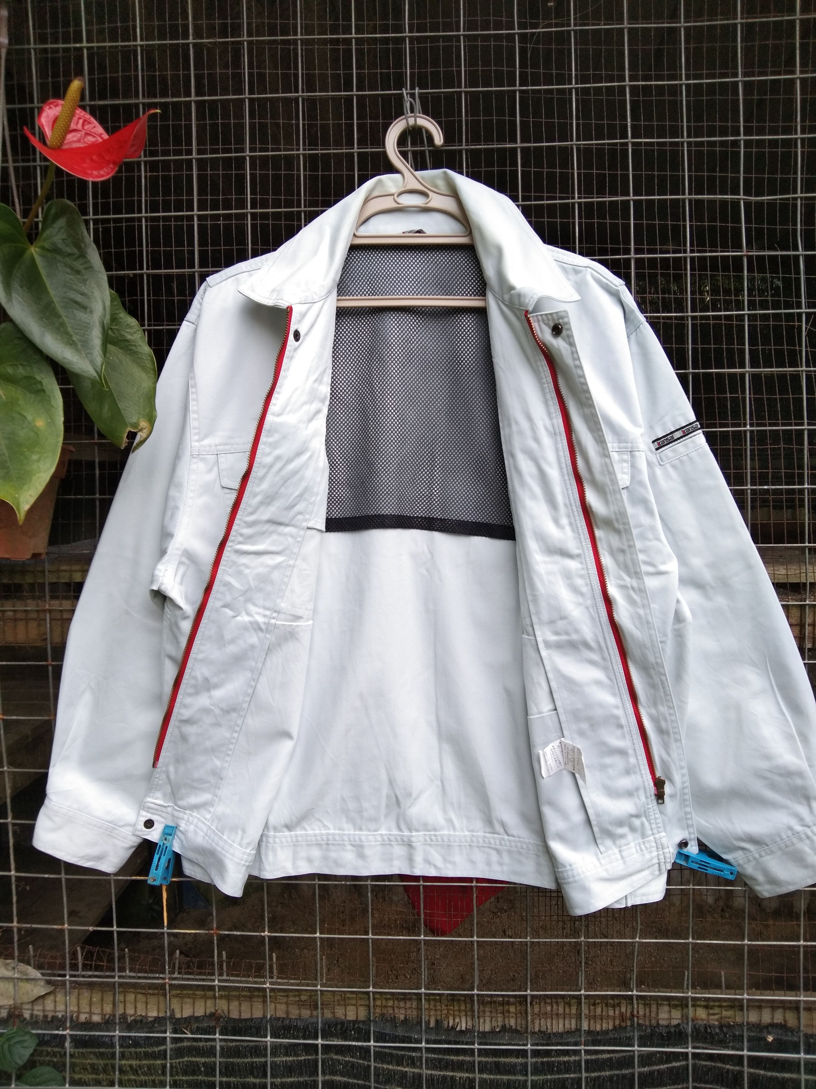 Japanese Brand KANSAI WORKING UNIFORM JACKET Size US L / EU 52-54 / 3 - 4 Thumbnail