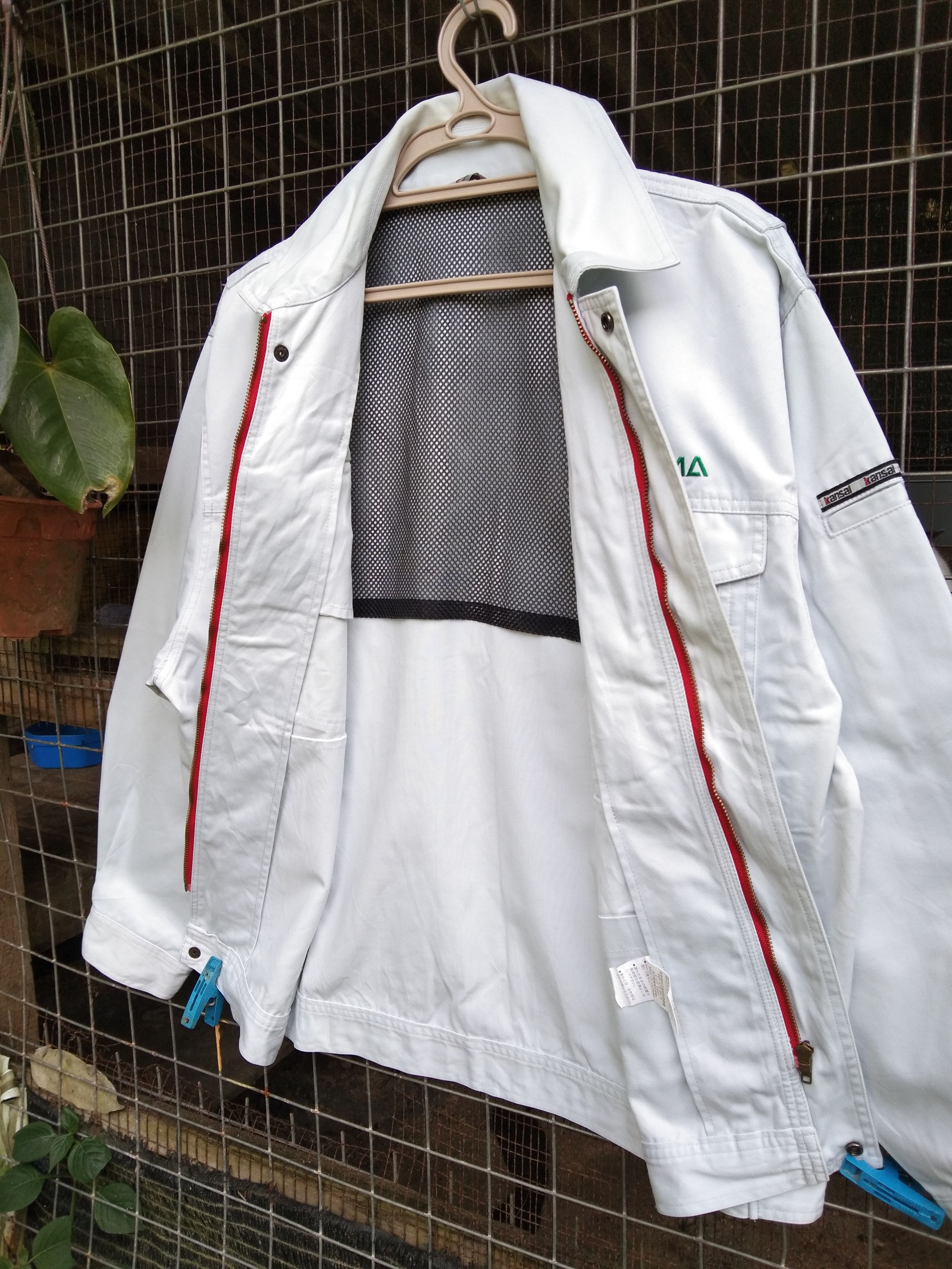 Japanese Brand KANSAI WORKING UNIFORM JACKET Size US L / EU 52-54 / 3 - 2 Thumbnail