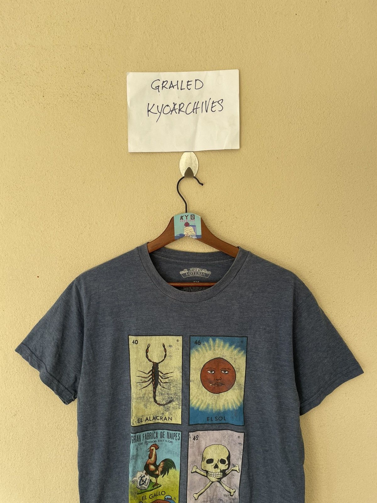 Japanese Brand VOODOO CARD STYLES TEE Size US M / EU 48-50 / 2 - 3 Thumbnail