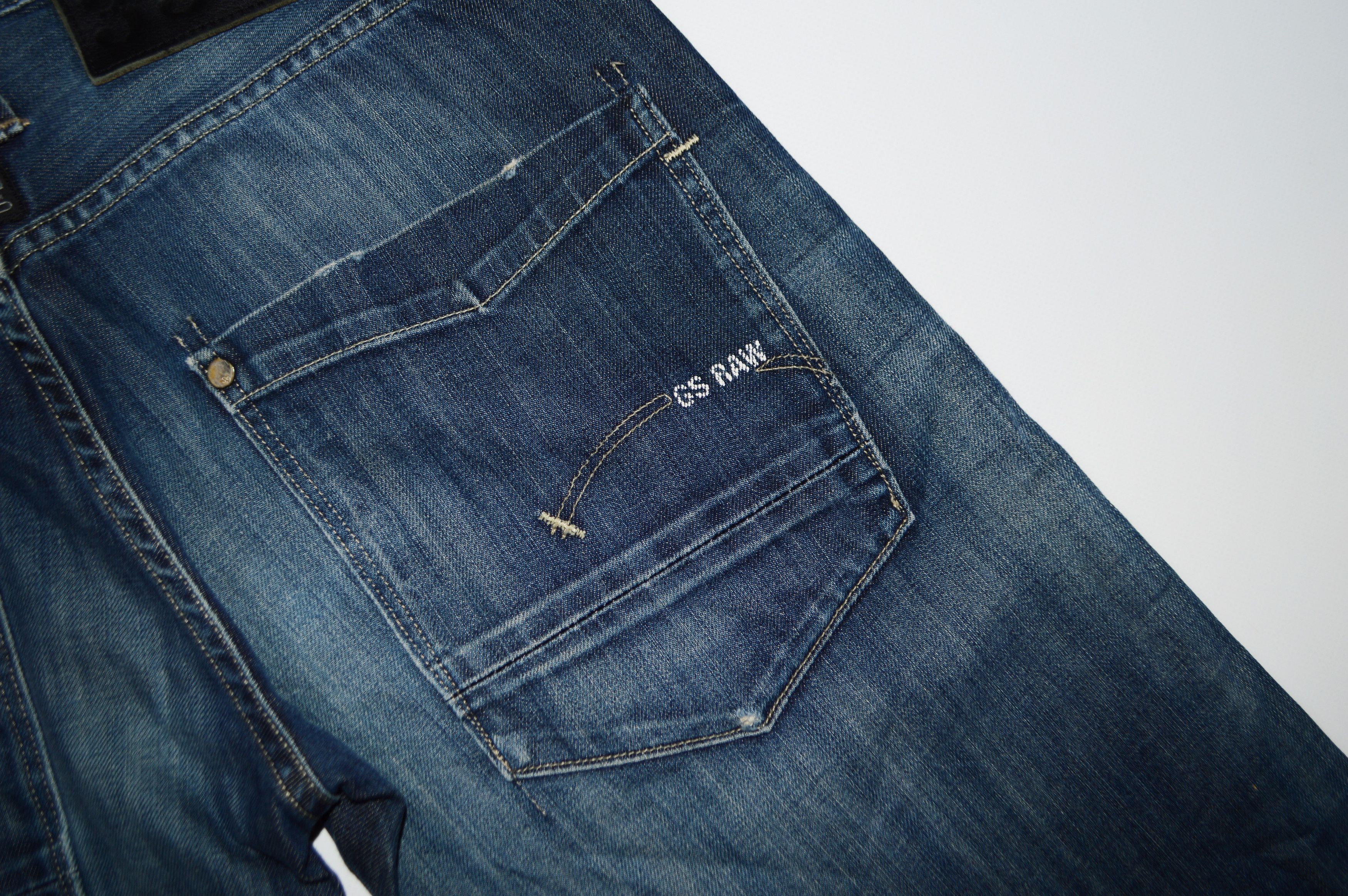 G-Star G-Star Raw 3301 Victor Straight Jeans Size US 29 - 10 Thumbnail