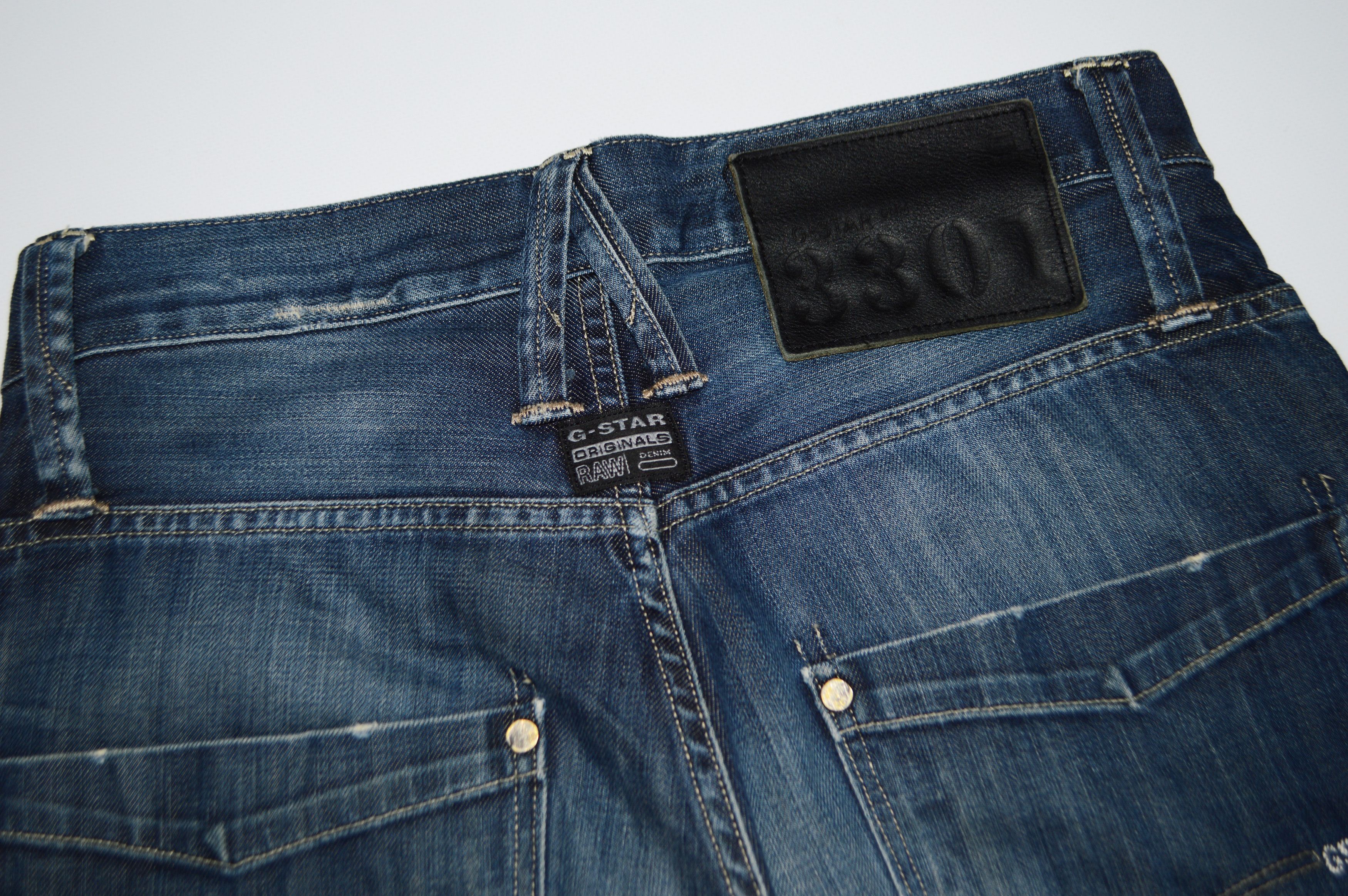 G-Star G-Star Raw 3301 Victor Straight Jeans Size US 29 - 11 Thumbnail