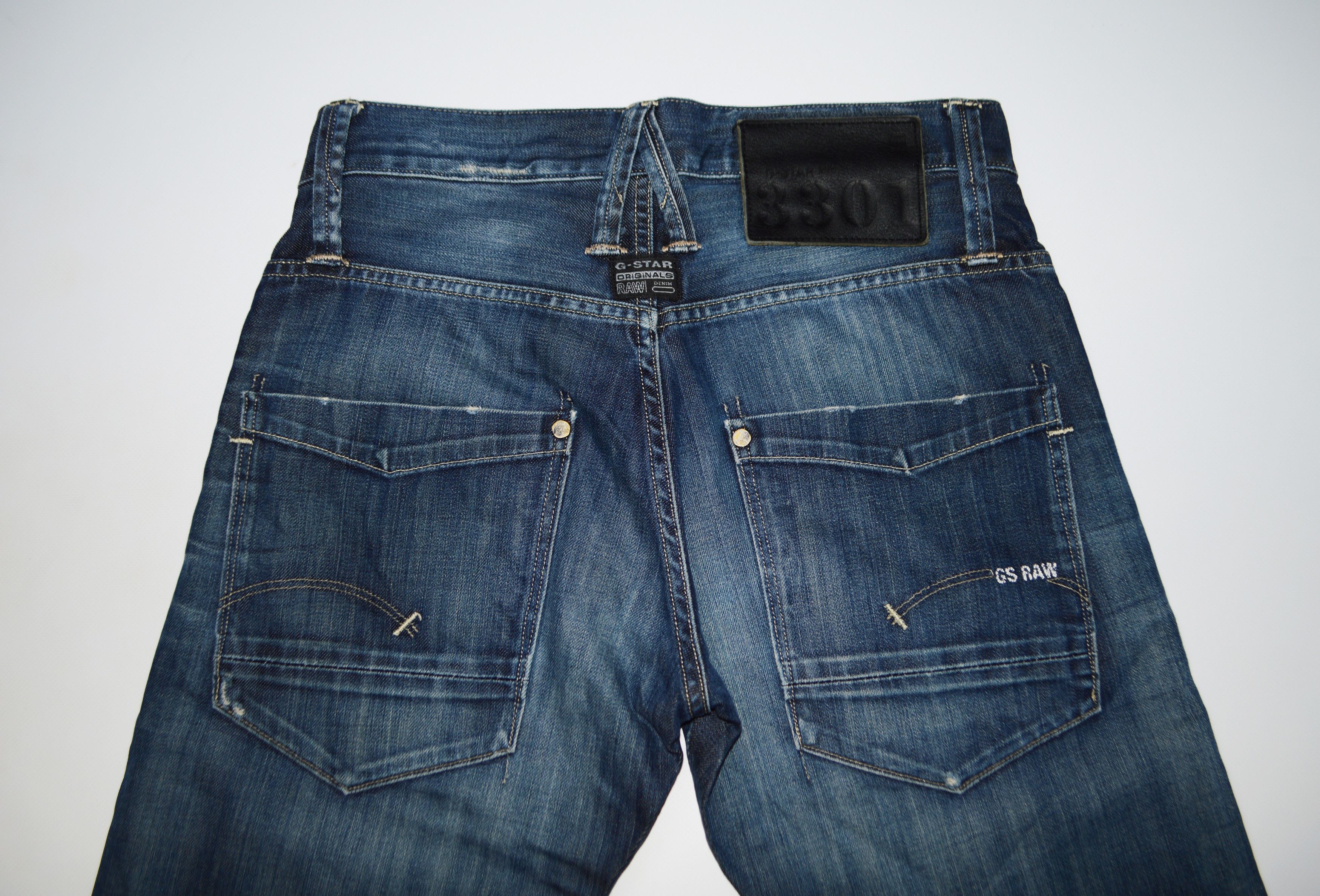 G-Star G-Star Raw 3301 Victor Straight Jeans Size US 29 - 9 Thumbnail
