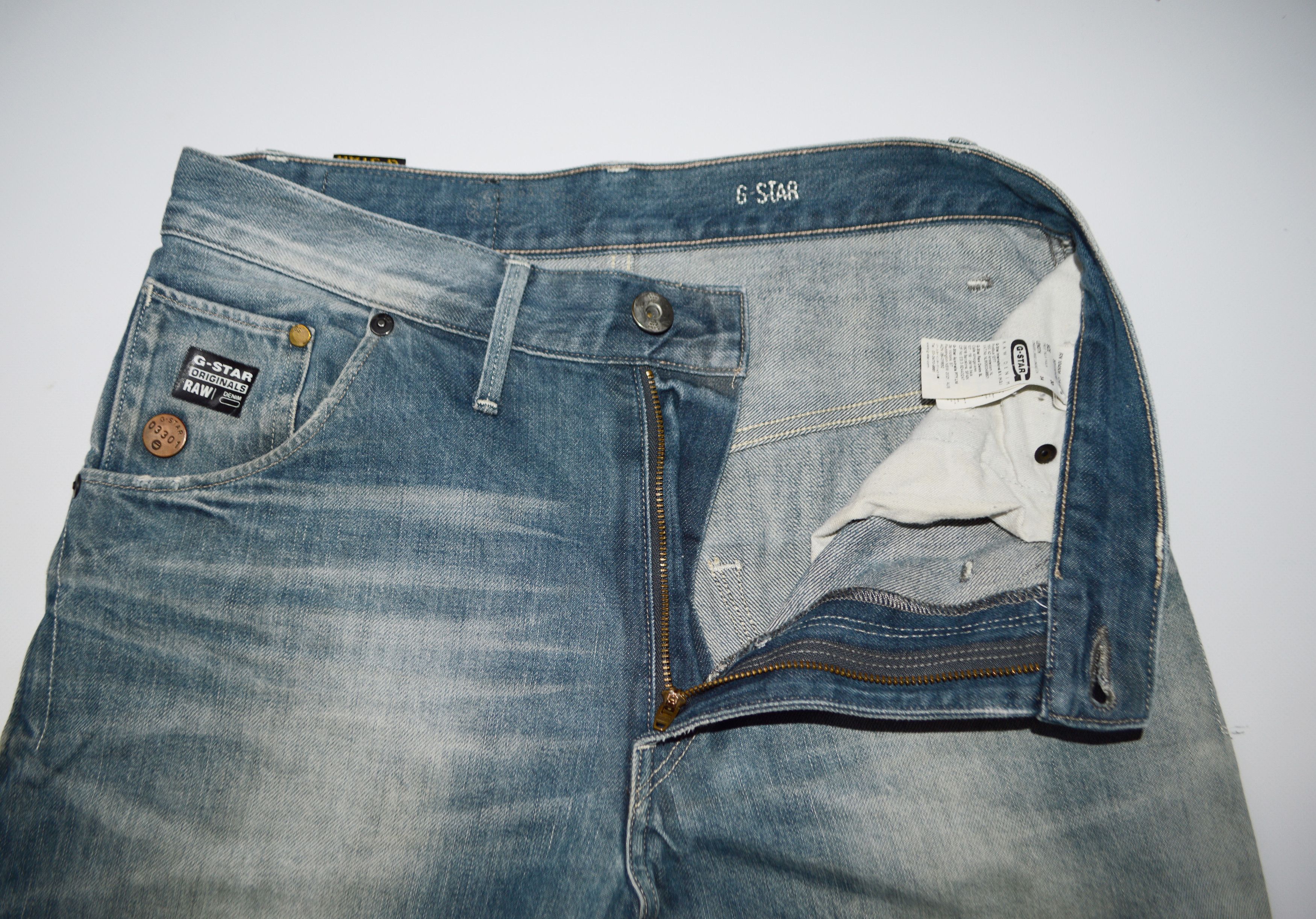 G-Star G-Star Raw 3301 Arc Loose Tapered Jeans Size US 30 / EU 46 - 6 Thumbnail