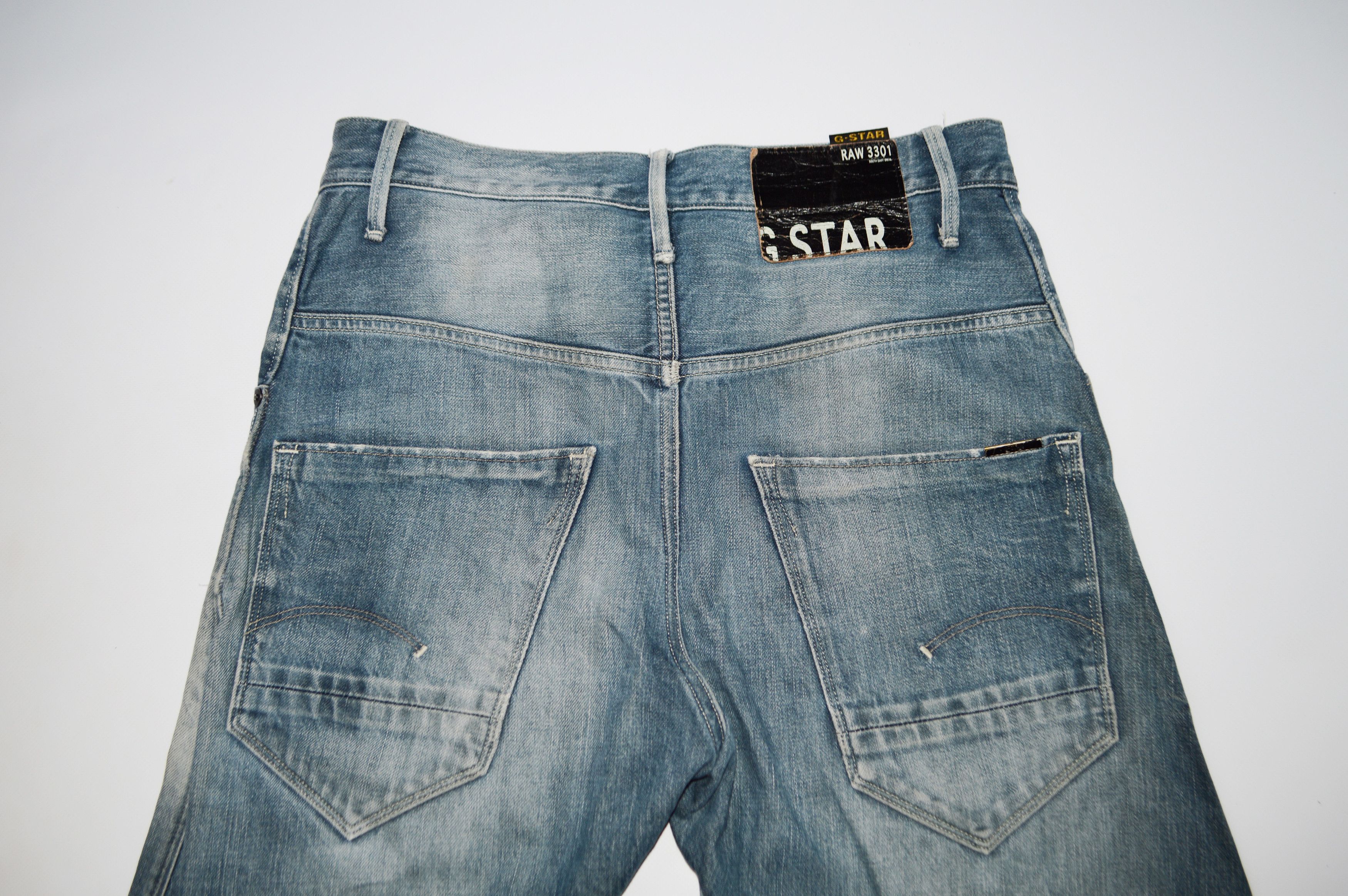 G-Star G-Star Raw 3301 Arc Loose Tapered Jeans Size US 30 / EU 46 - 9 Thumbnail