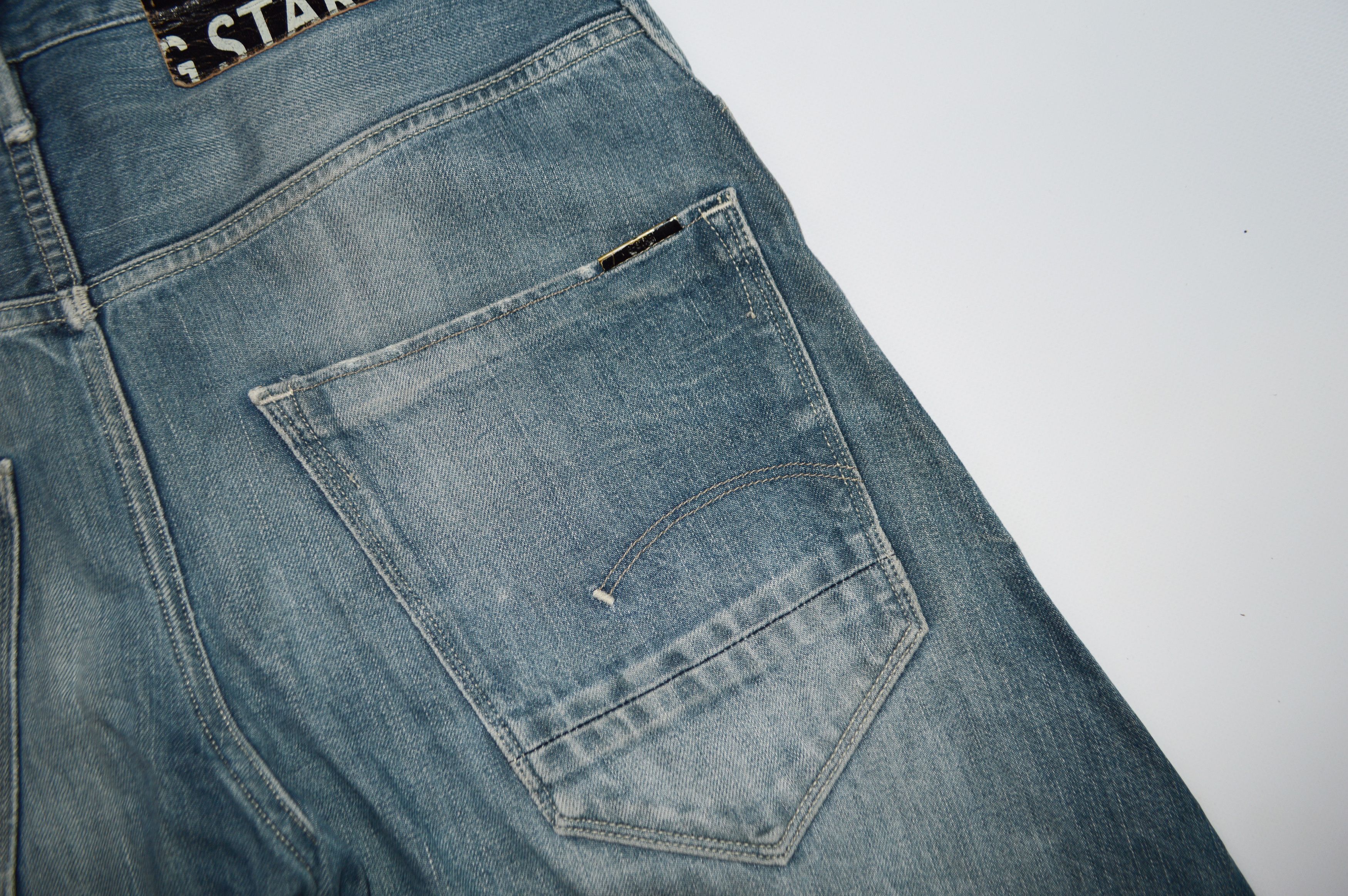G-Star G-Star Raw 3301 Arc Loose Tapered Jeans Size US 30 / EU 46 - 10 Thumbnail