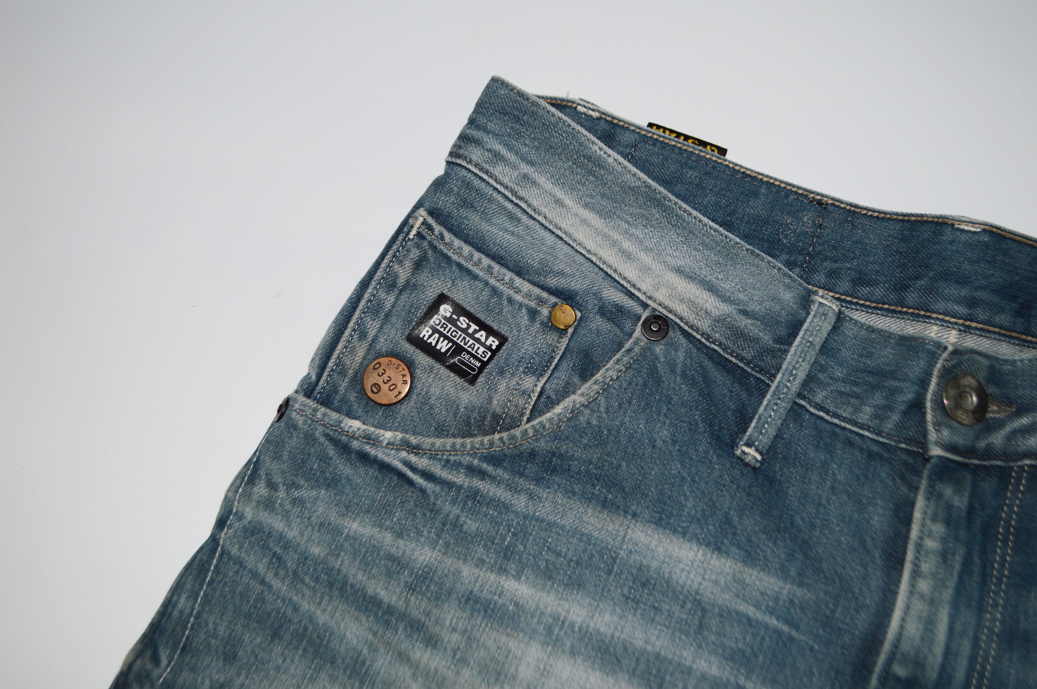 G-Star G-Star Raw 3301 Arc Loose Tapered Jeans Size US 30 / EU 46 - 5 Thumbnail