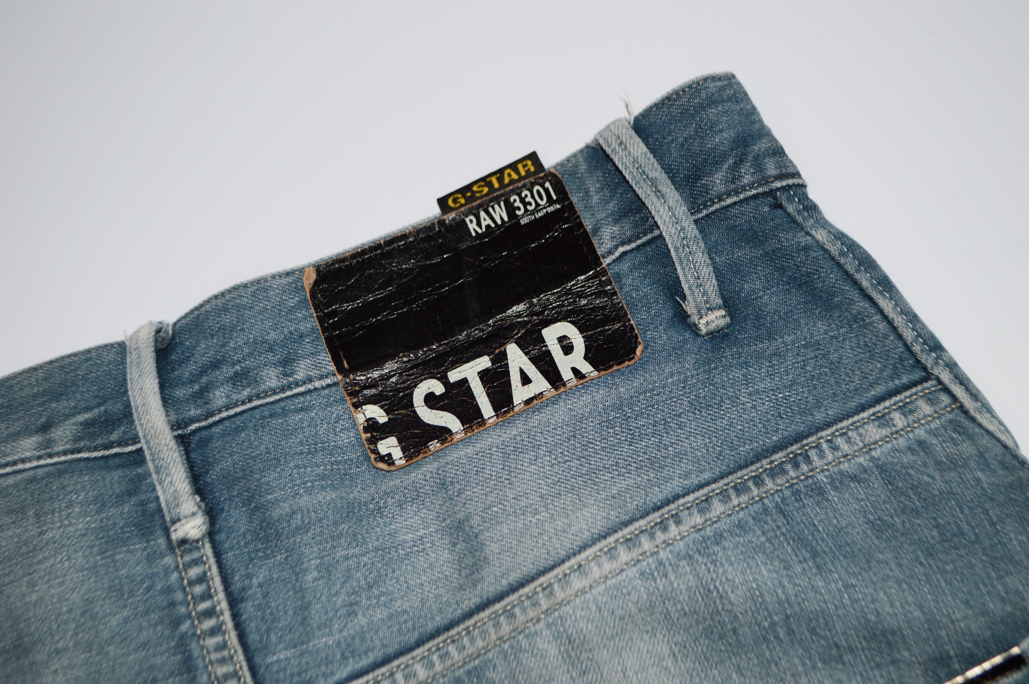 G-Star G-Star Raw 3301 Arc Loose Tapered Jeans Size US 30 / EU 46 - 11 Thumbnail