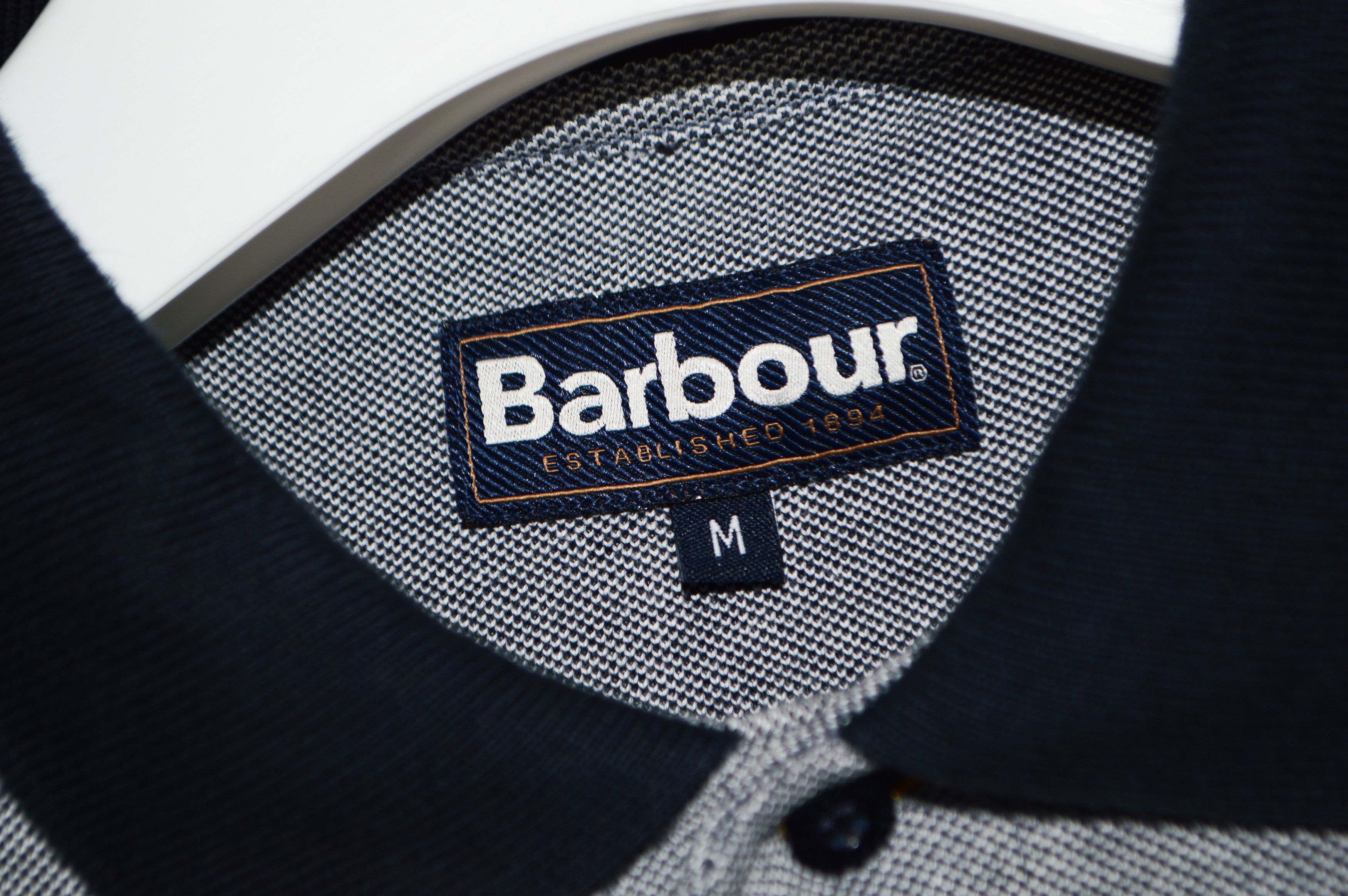 Barbour Barbour Blue Cotton Polo Shirt Size M Size US M / EU 48-50 / 2 - 5 Thumbnail