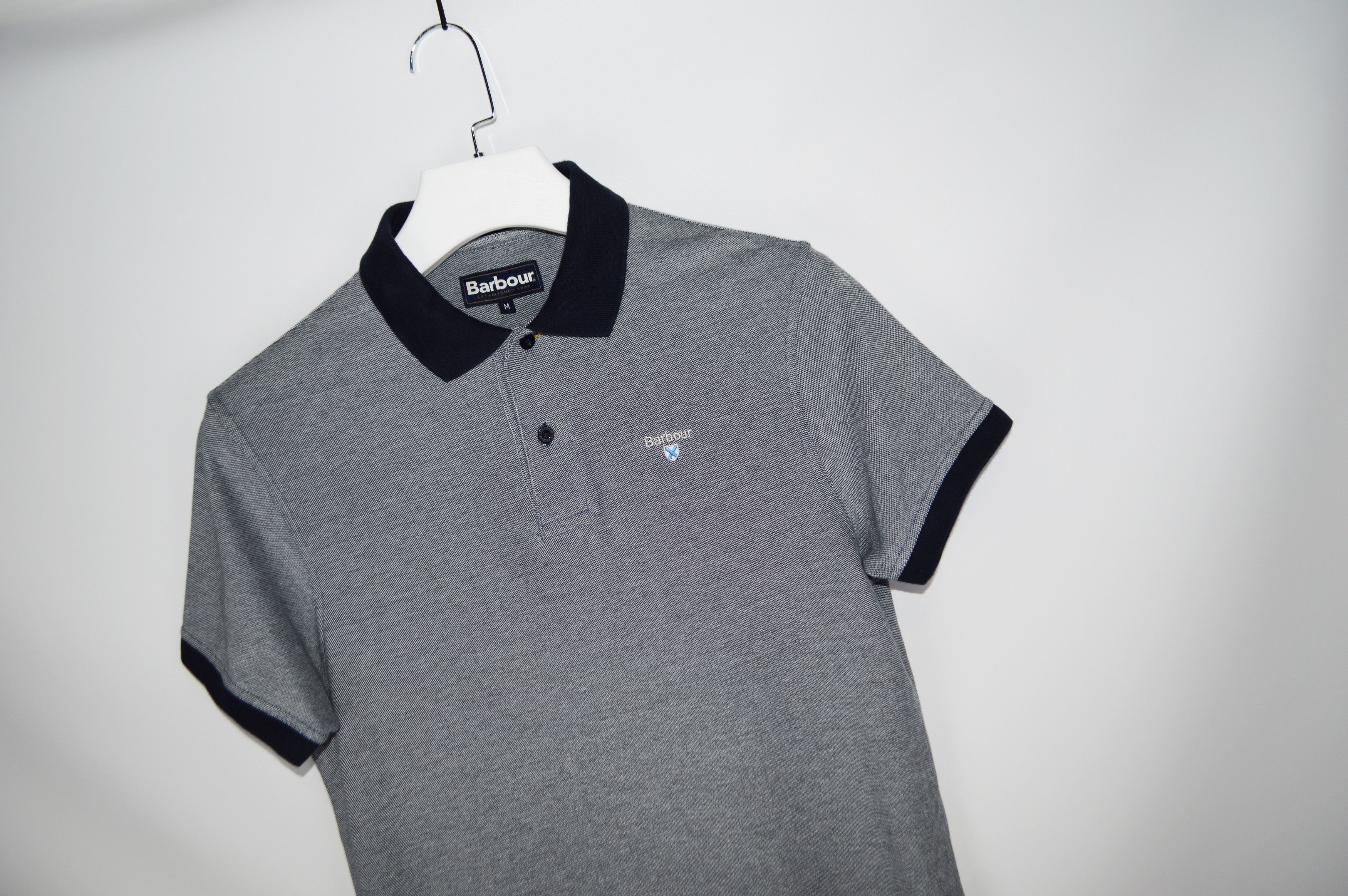 Barbour Barbour Blue Cotton Polo Shirt Size M Size US M / EU 48-50 / 2 - 2 Thumbnail