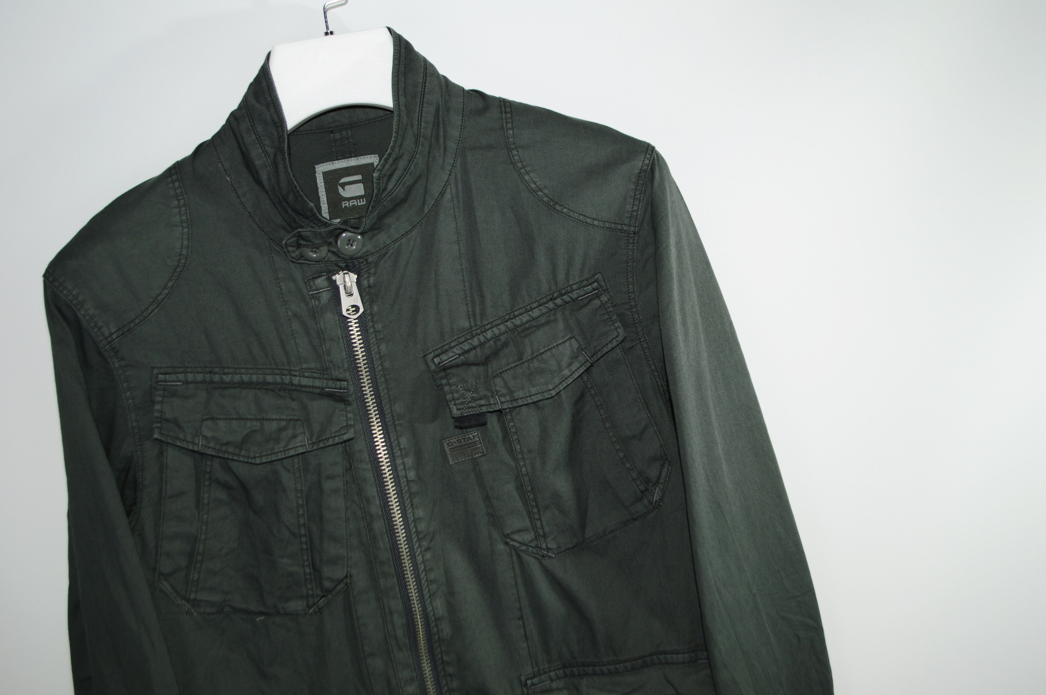 G-Star G-Star RAW Anson Premium Khaki Overshirt Jacket Size US M / EU 48-50 / 2 - 2 Thumbnail