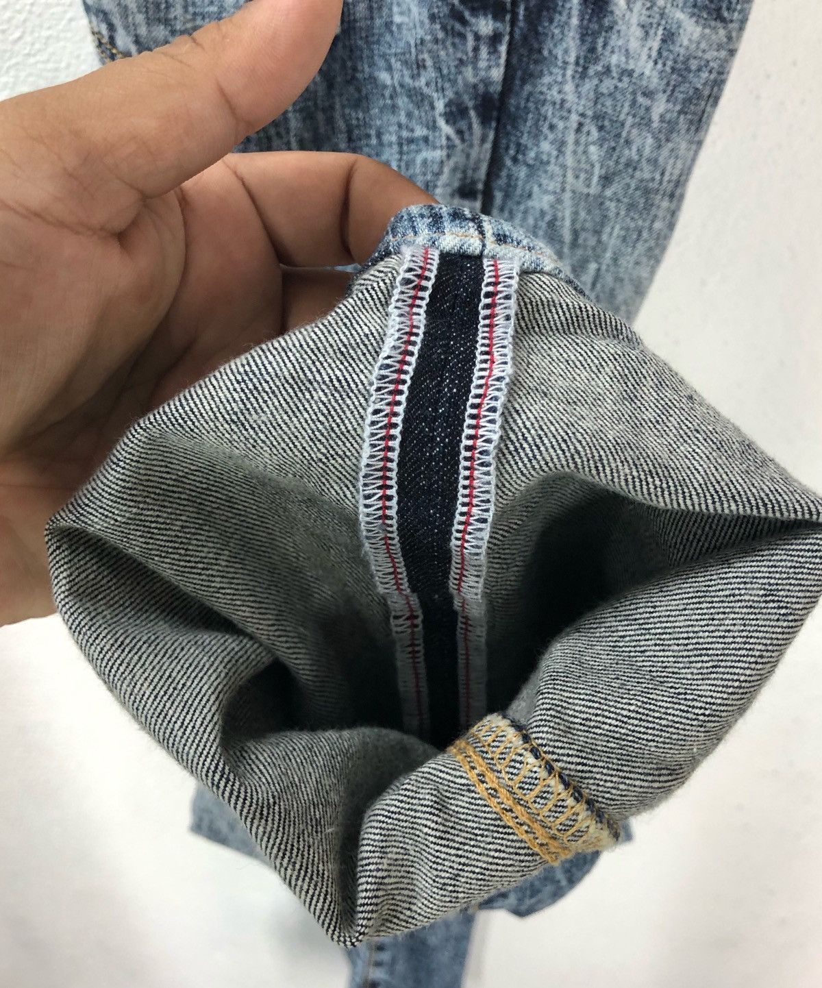Levi's LEVI'S ASID WASH DENIM SELVEDGE JEAN RARE Size US 28 / EU 44 - 13 Thumbnail