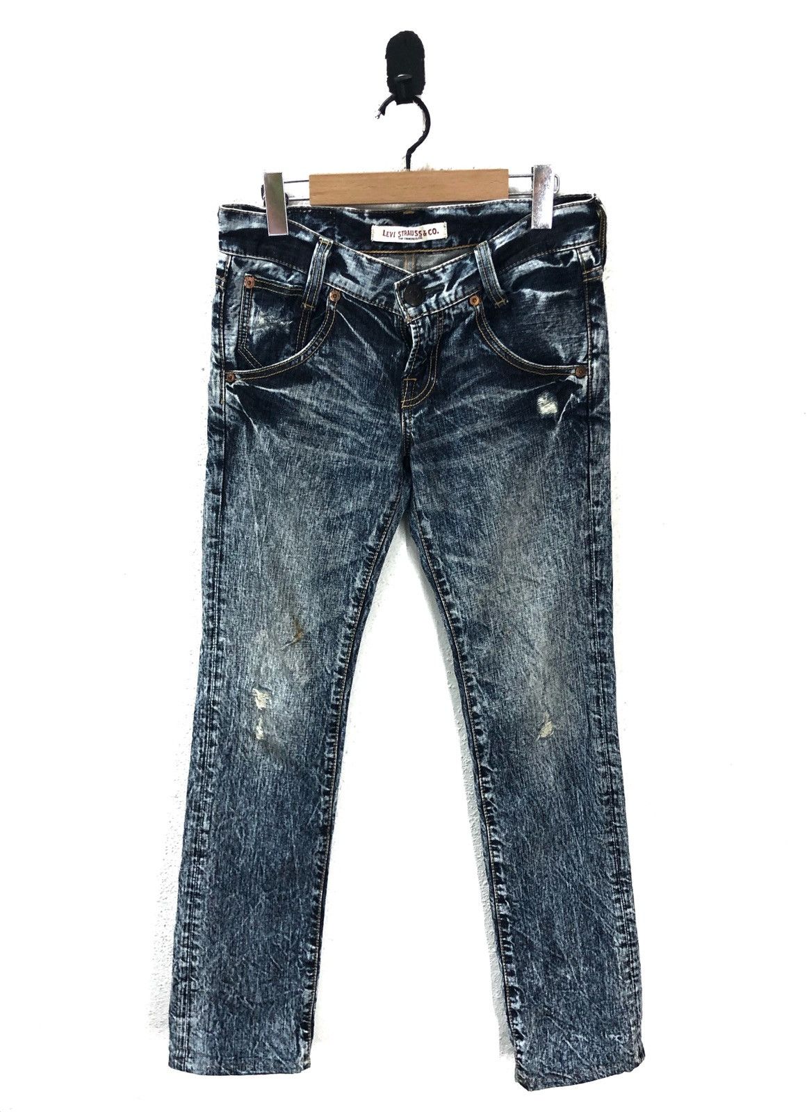 LEVI'S ASID WASH DENIM SELVEDGE JEAN RARE