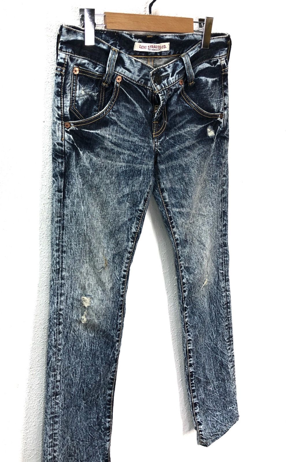 Levi's LEVI'S ASID WASH DENIM SELVEDGE JEAN RARE Size US 28 / EU 44 - 6 Thumbnail