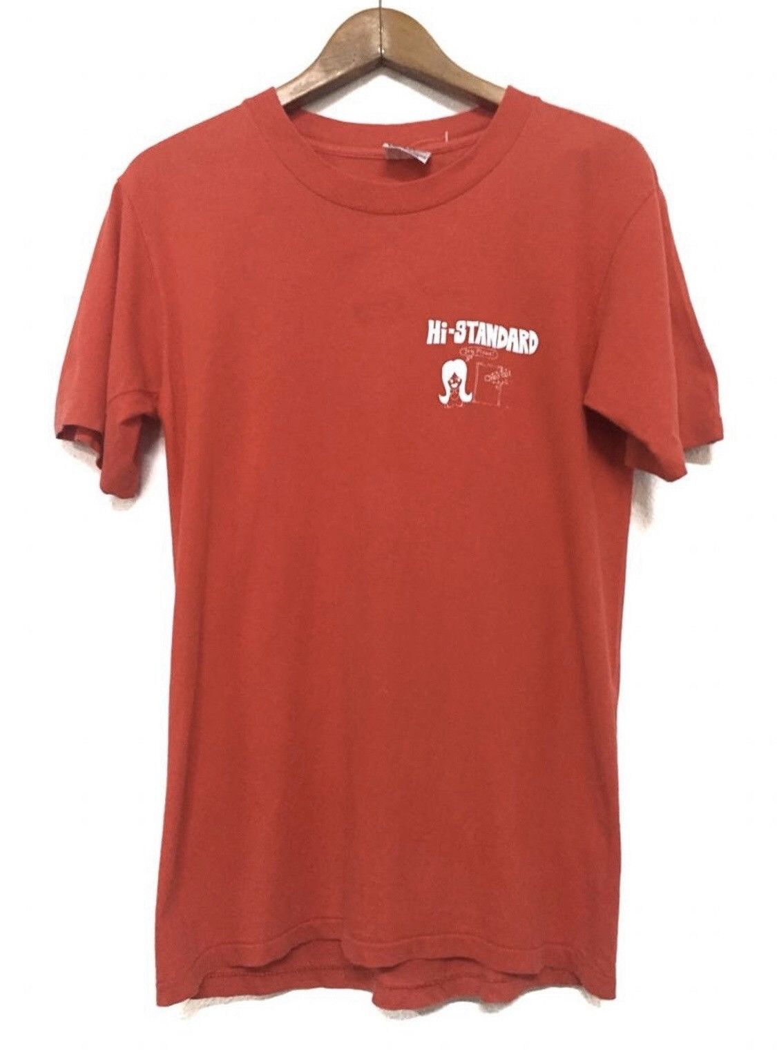 Band Tees × Vintage Vintage Hi-STANDARD japanese hardcore punk band red t-shirt Size US M / EU 48-50 / 2 - 2 Thumbnail