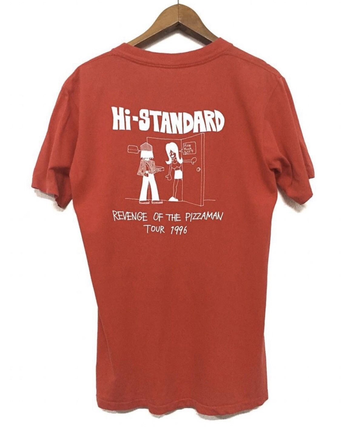 Band Tees × Vintage Vintage Hi-STANDARD japanese hardcore punk band red t-shirt Size US M / EU 48-50 / 2 - 1 Thumbnail