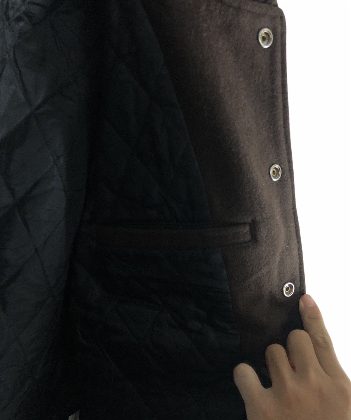 Japanese Brand VINTAGE 90S CONART JAMAICA LEATHER SLEEVE VARSITY JACKET Size US M / EU 48-50 / 2 - 10 Thumbnail