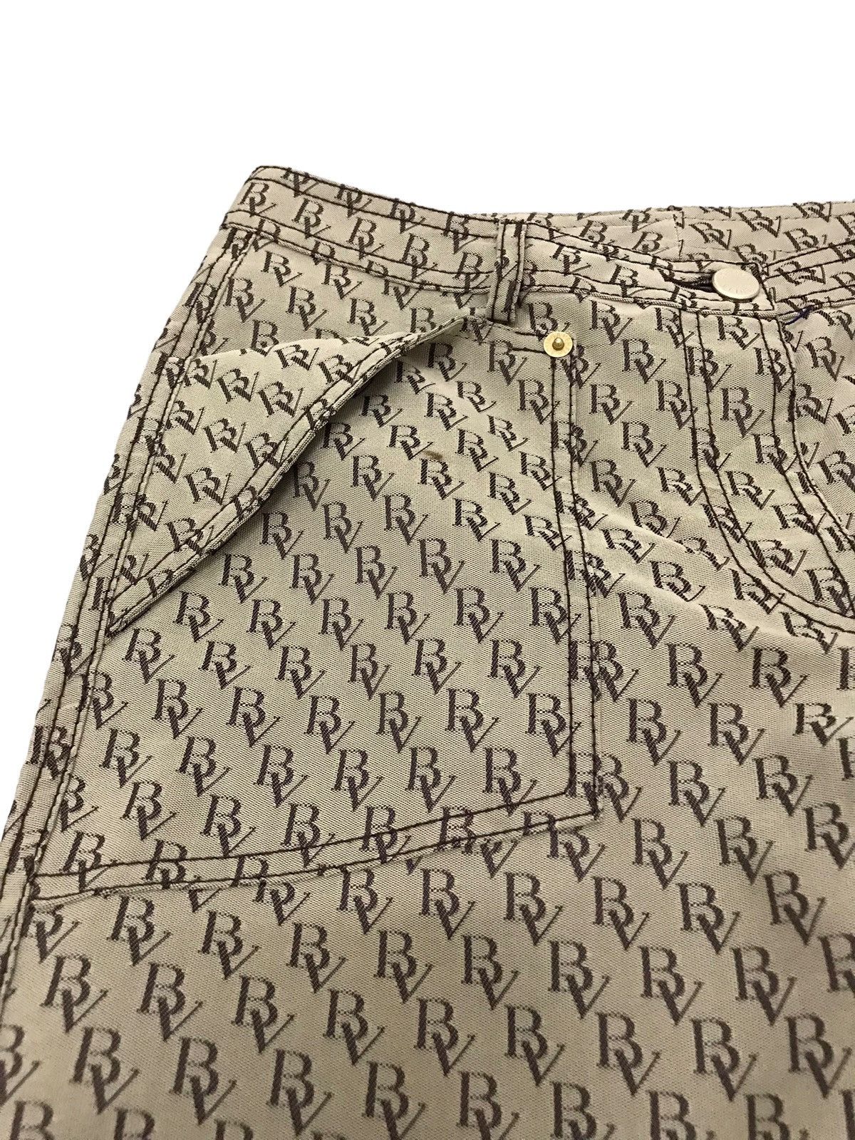 Bottega Veneta Bottega Veneta Monogram Pants Size 28" / US 6 / IT 42 - 2 Thumbnail