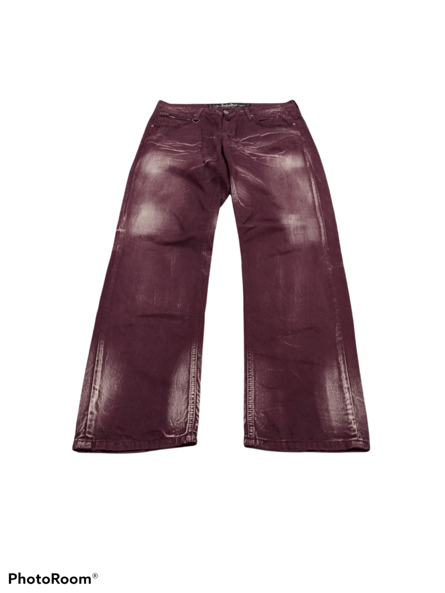 Hysteric Glamour DISTRESSED JAPANESE BRAND JUKEBOX Size US 33 - 3 Thumbnail