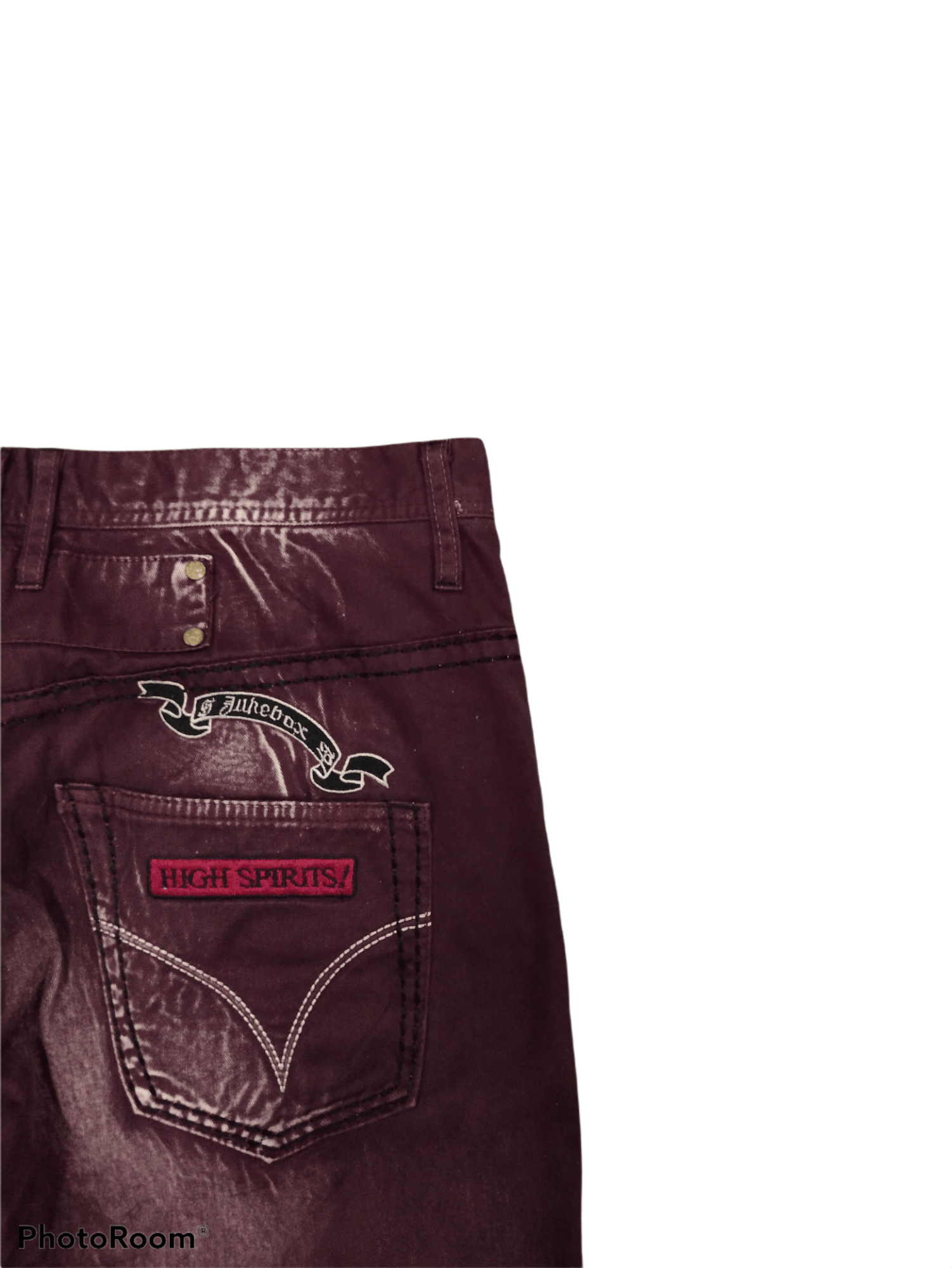 Hysteric Glamour DISTRESSED JAPANESE BRAND JUKEBOX Size US 33 - 6 Thumbnail