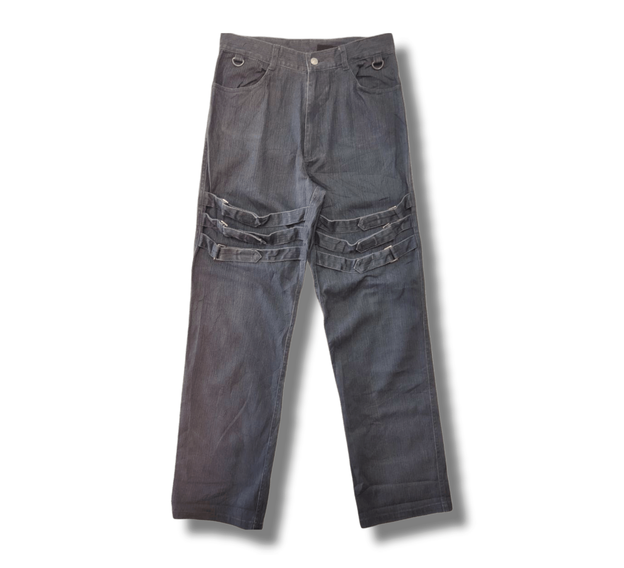 Seditionaries Vintage Japanese SLASH NUMBER Bondage Pants Size US 31 - 1 Thumbnail