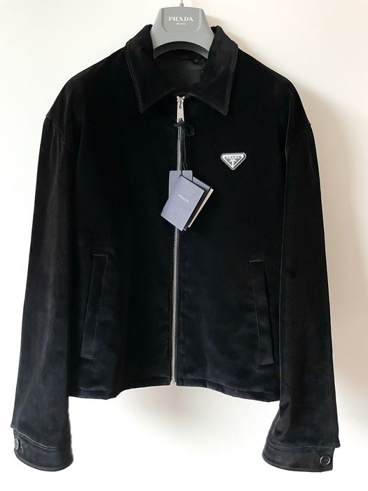 Velour denim jacket sales