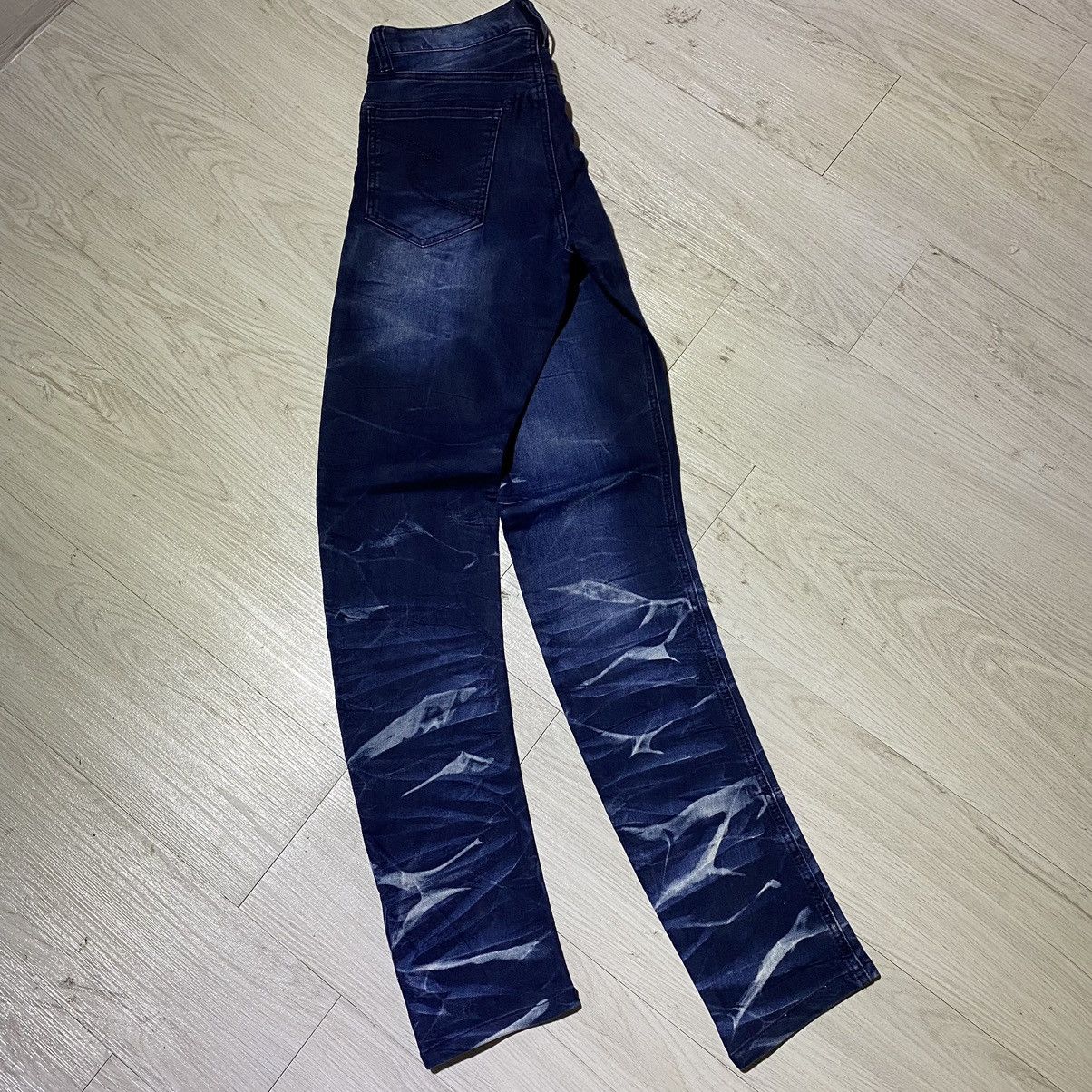 If Six Was Nine × Le Grande Bleu (L.G.B.) Semantic Design Bow Cut Soft Jeans Size US 30 / EU 46 - 2 Thumbnail