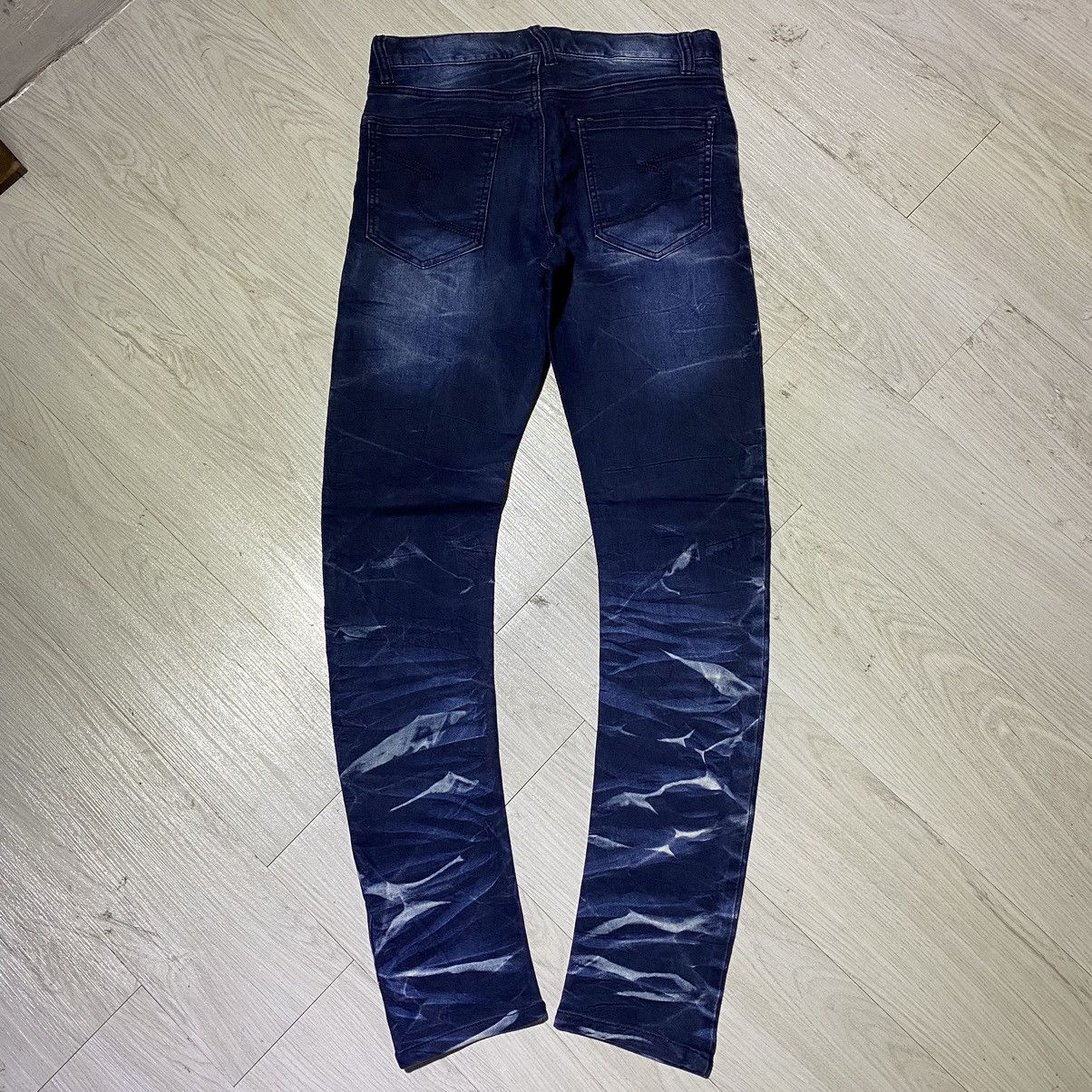 If Six Was Nine × Le Grande Bleu (L.G.B.) Semantic Design Bow Cut Soft Jeans Size US 30 / EU 46 - 3 Thumbnail