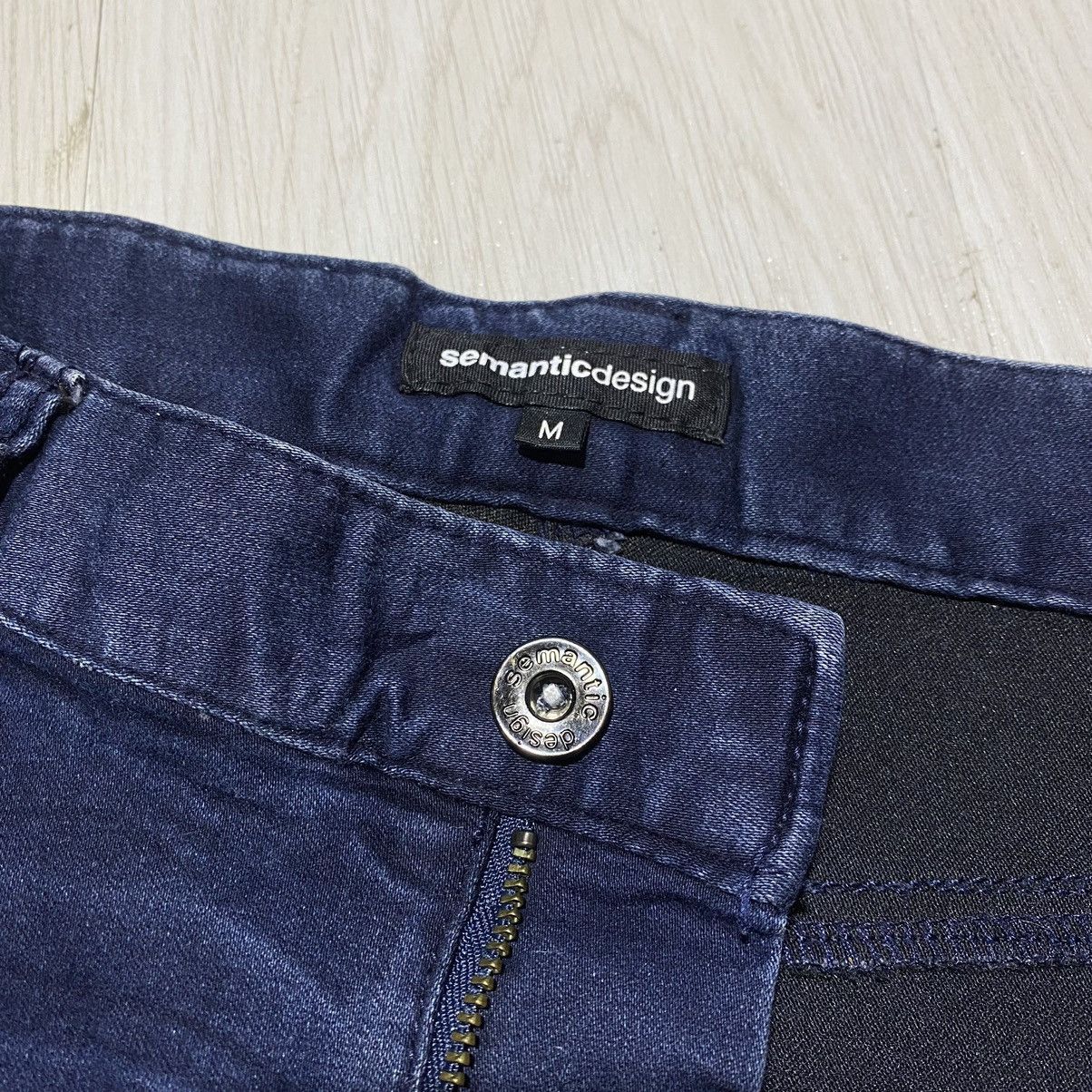 If Six Was Nine × Le Grande Bleu (L.G.B.) Semantic Design Bow Cut Soft Jeans Size US 30 / EU 46 - 9 Thumbnail
