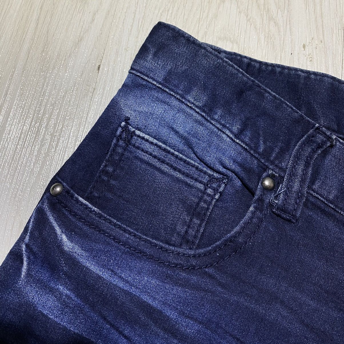 If Six Was Nine × Le Grande Bleu (L.G.B.) Semantic Design Bow Cut Soft Jeans Size US 30 / EU 46 - 10 Thumbnail