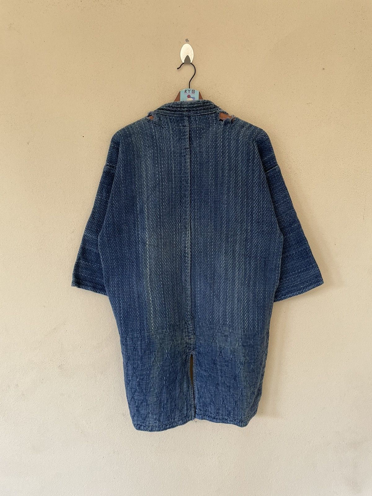 Indigo × Japanese Brand VINTAGE DISSTRESSED JAPANESE NORAGI KIMONOS Size US L / EU 52-54 / 3 - 7 Thumbnail