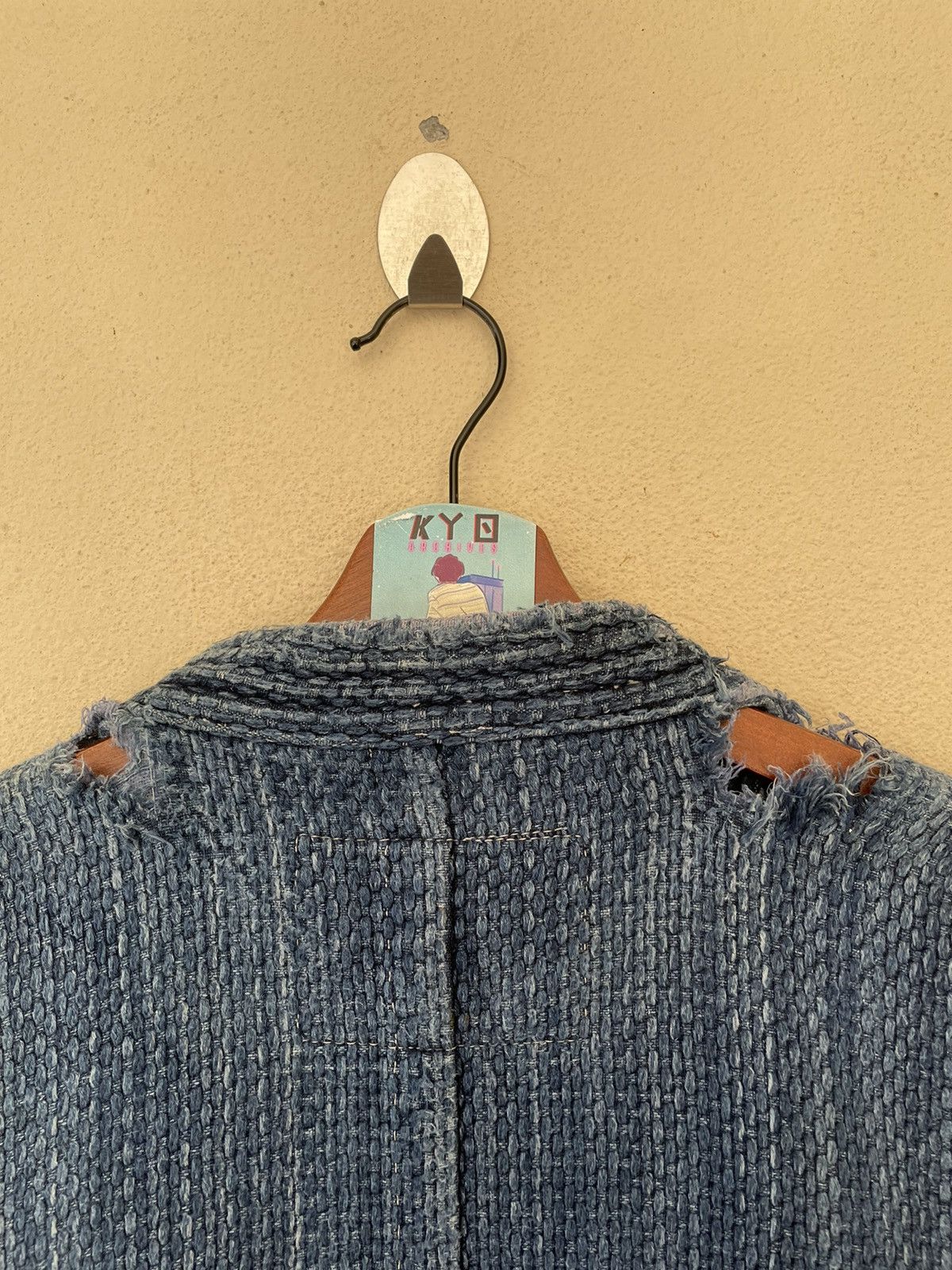 Indigo × Japanese Brand VINTAGE DISSTRESSED JAPANESE NORAGI KIMONOS Size US L / EU 52-54 / 3 - 11 Thumbnail