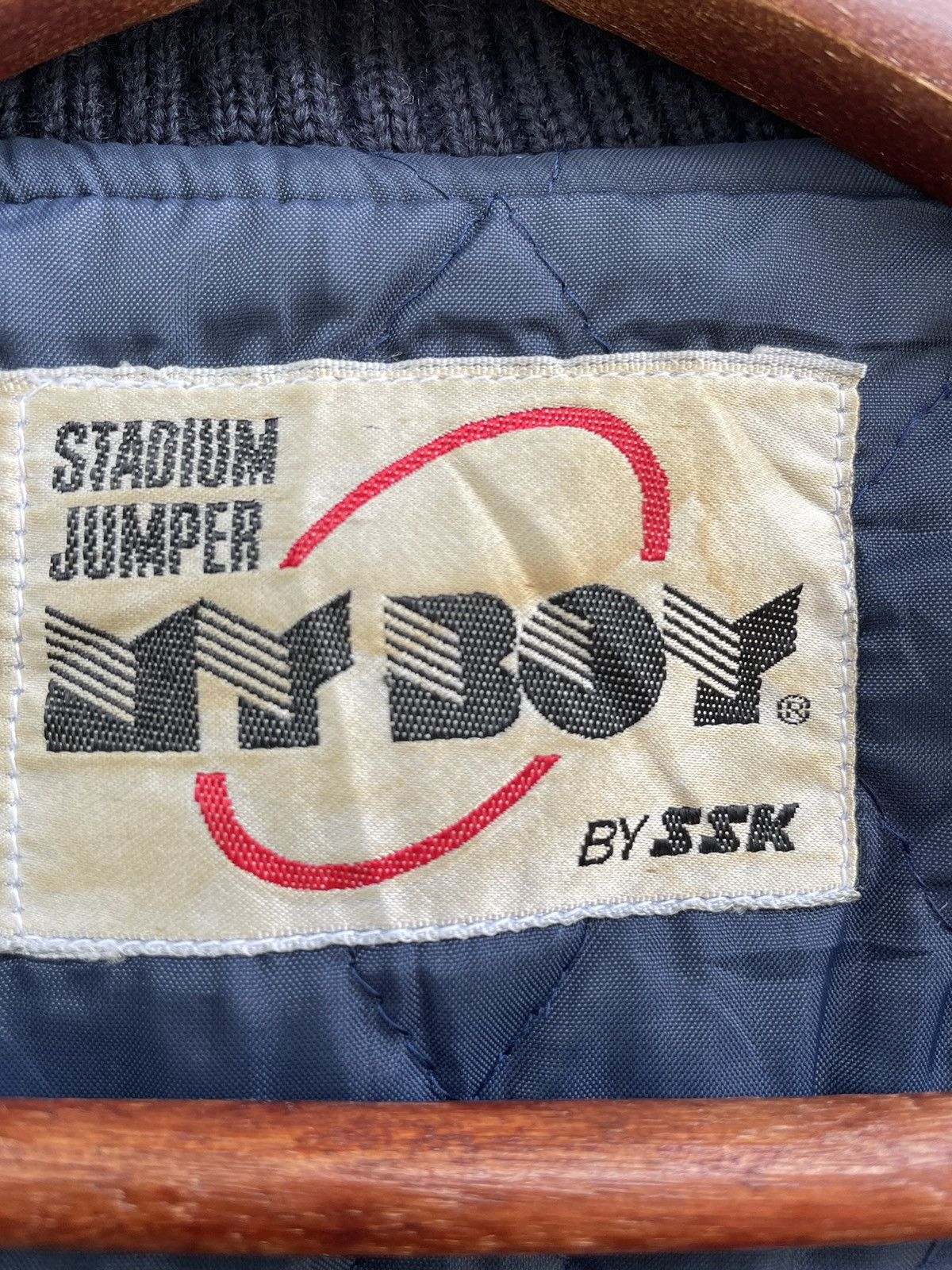 Japanese Brand VINTAGE POORS SINCE 1982 STADIUM JUMPER Size US L / EU 52-54 / 3 - 11 Thumbnail