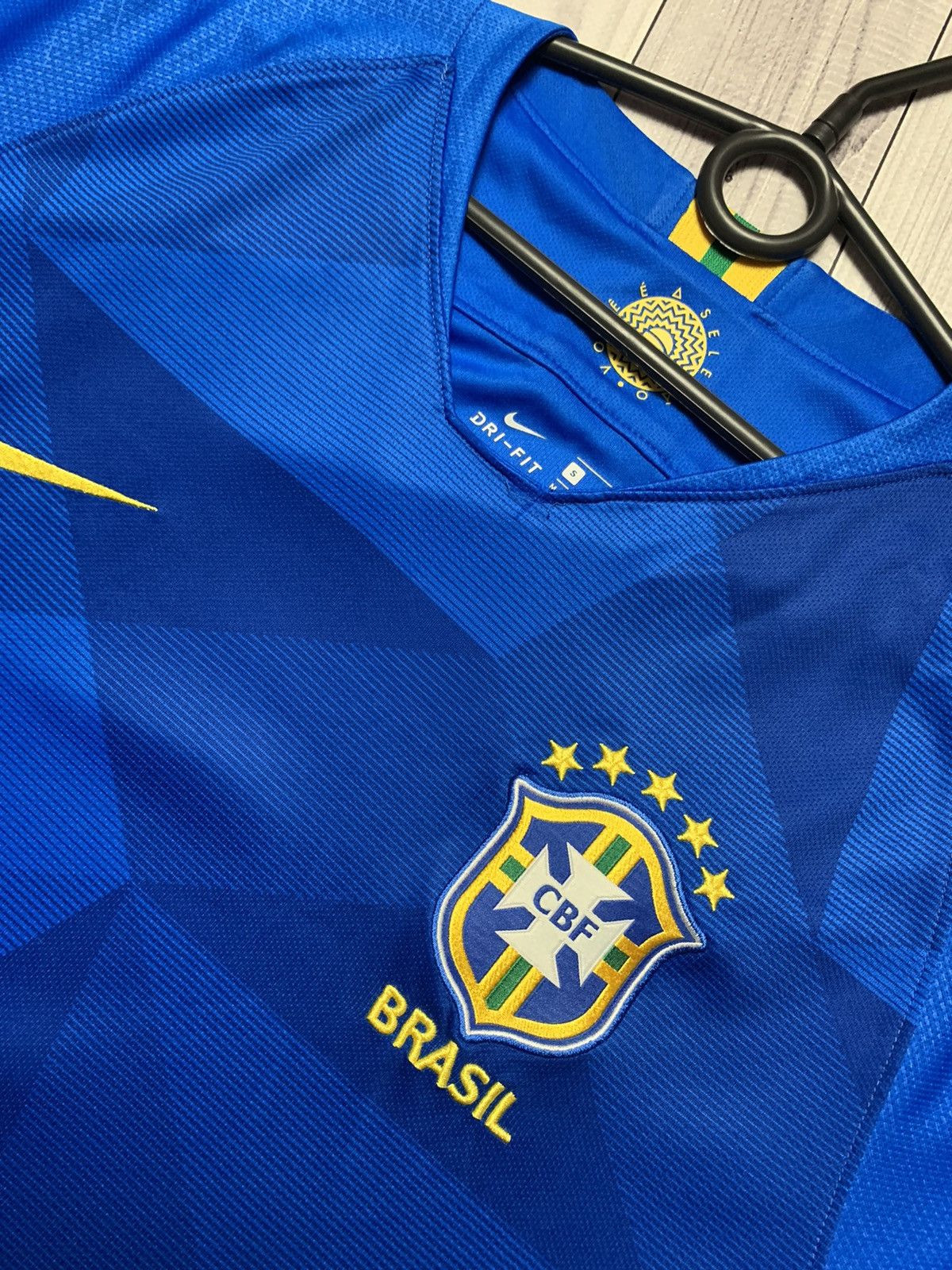 Nike Soccer jersey Nike Brazil Brasil size S Size US S / EU 44-46 / 1 - 3 Thumbnail