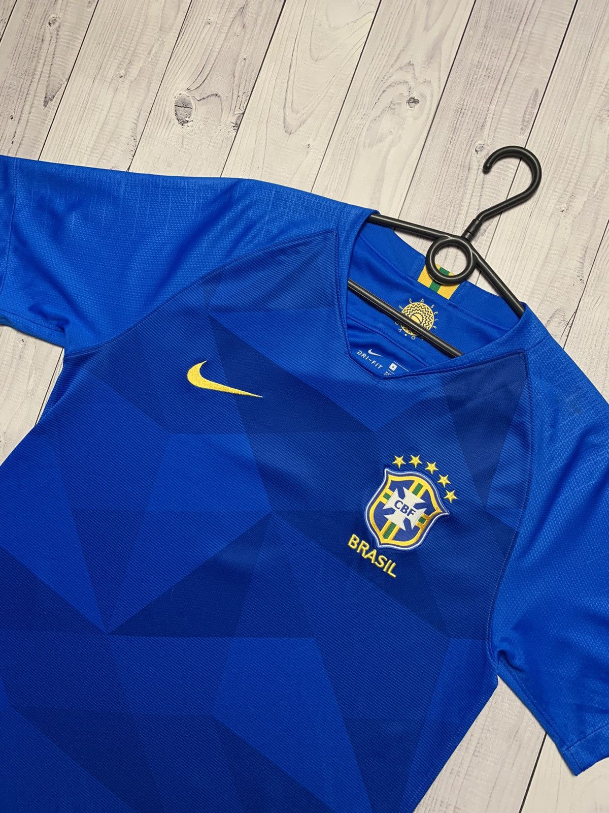 Nike Soccer jersey Nike Brazil Brasil size S Size US S / EU 44-46 / 1 - 2 Thumbnail