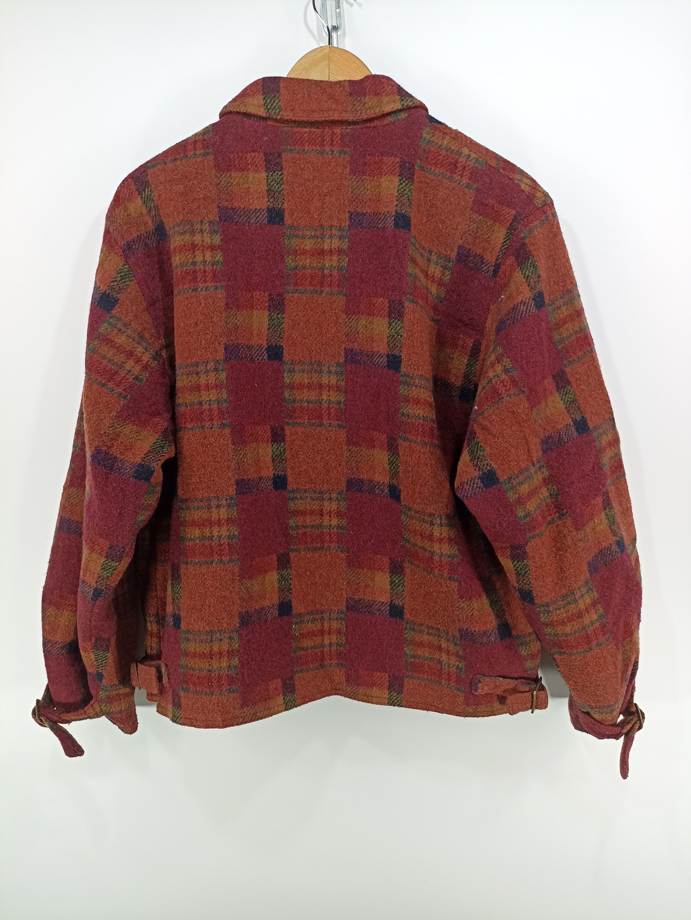 Japanese Brand × Vintage Vintage 22 Octobre Wool Hair Bomber Jacket Size US S / EU 44-46 / 1 - 4 Thumbnail