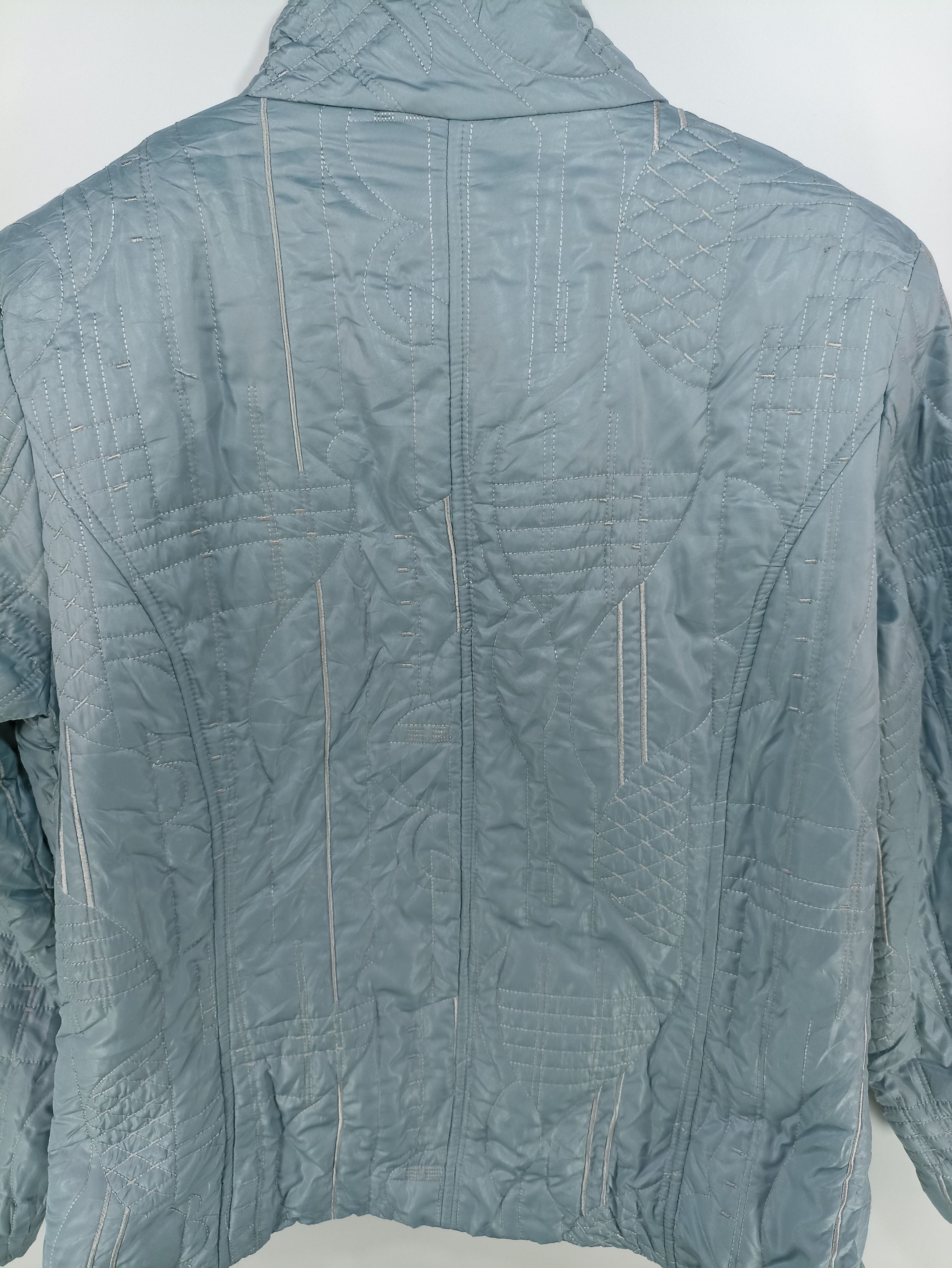 Japanese Brand × Vintage Vintage Three Flora Embroidered Stitching Jacket Size M / US 6-8 / IT 42-44 - 5 Thumbnail