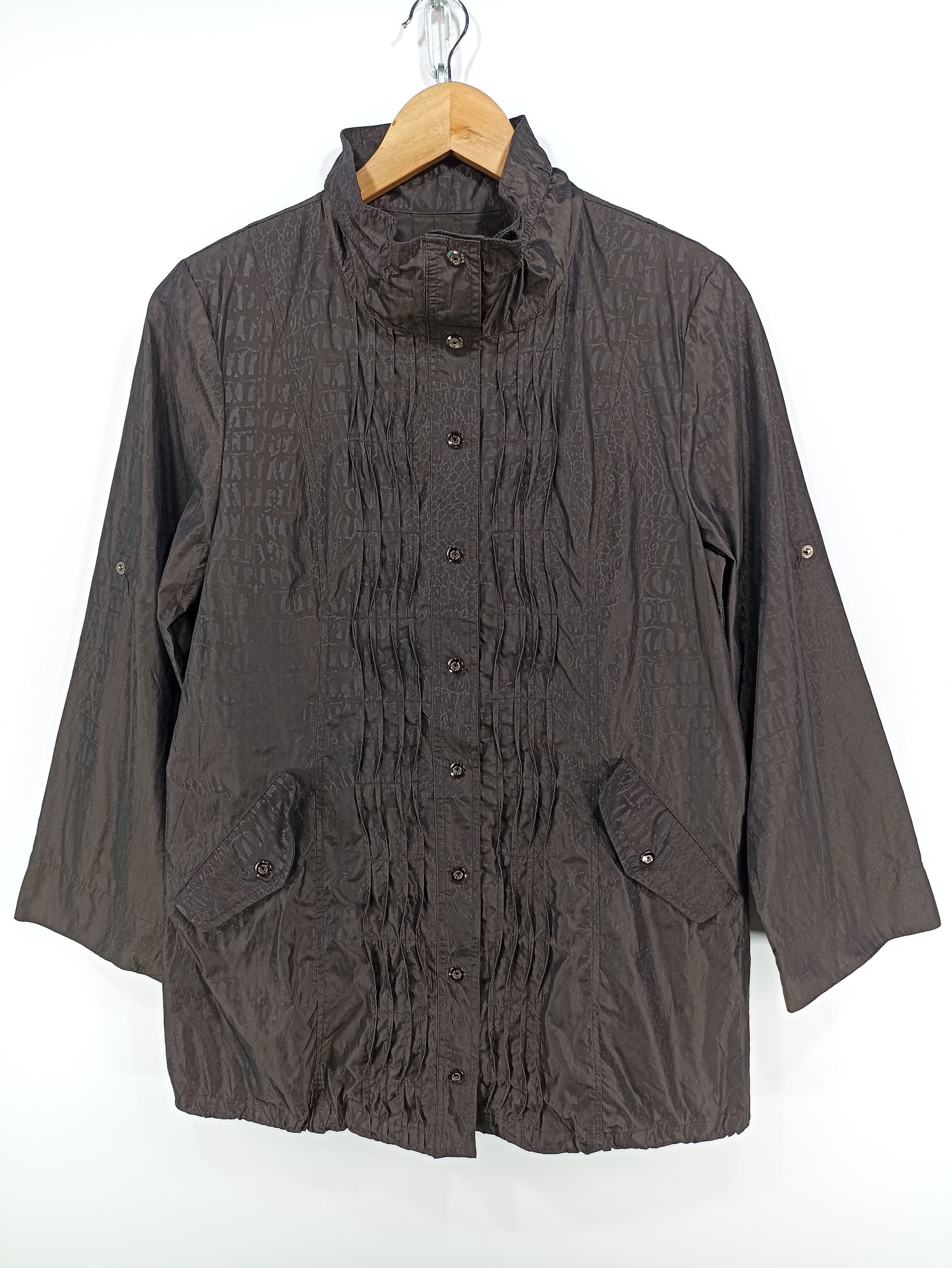 Designer × Japanese Brand × Vintage Vintage I.S Lightweight Pleat Jacket Size M / US 6-8 / IT 42-44 - 1 Thumbnail