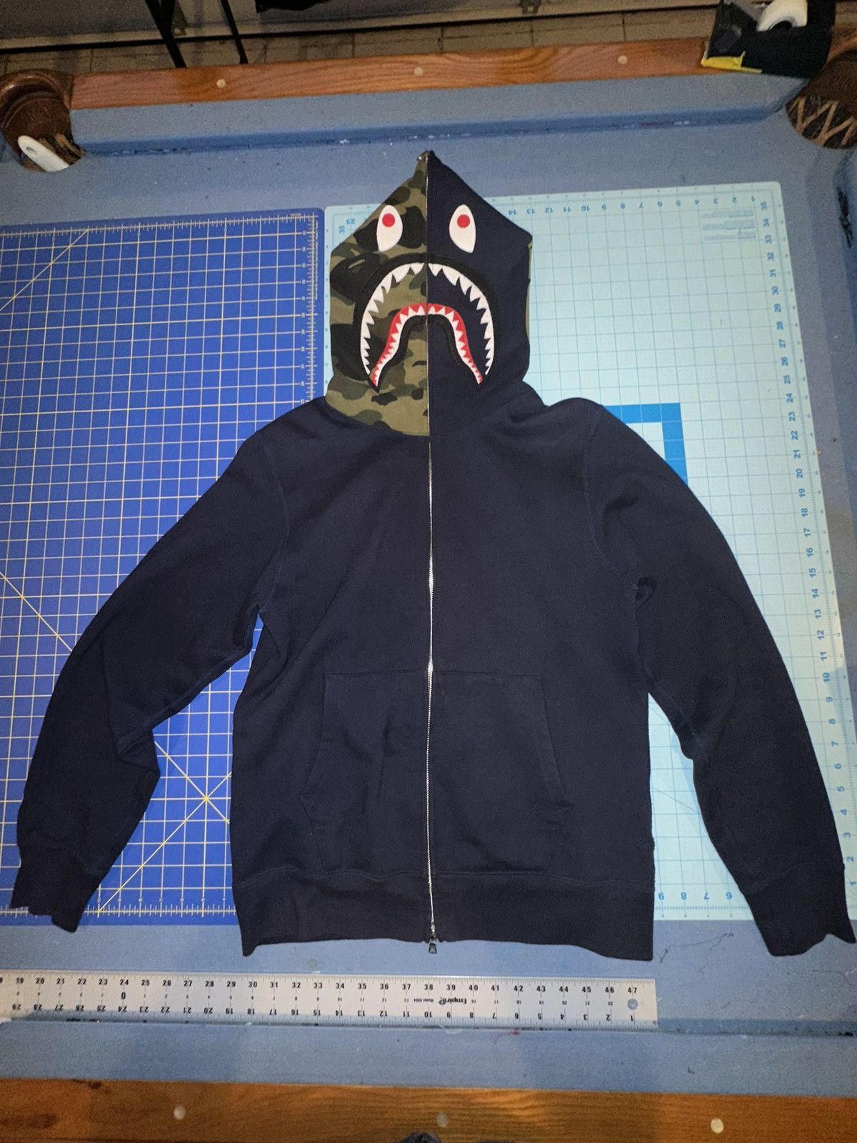 Bape 1st Camo Shark Full Zip Hoodie Size US L / EU 52-54 / 3 - 1 Thumbnail