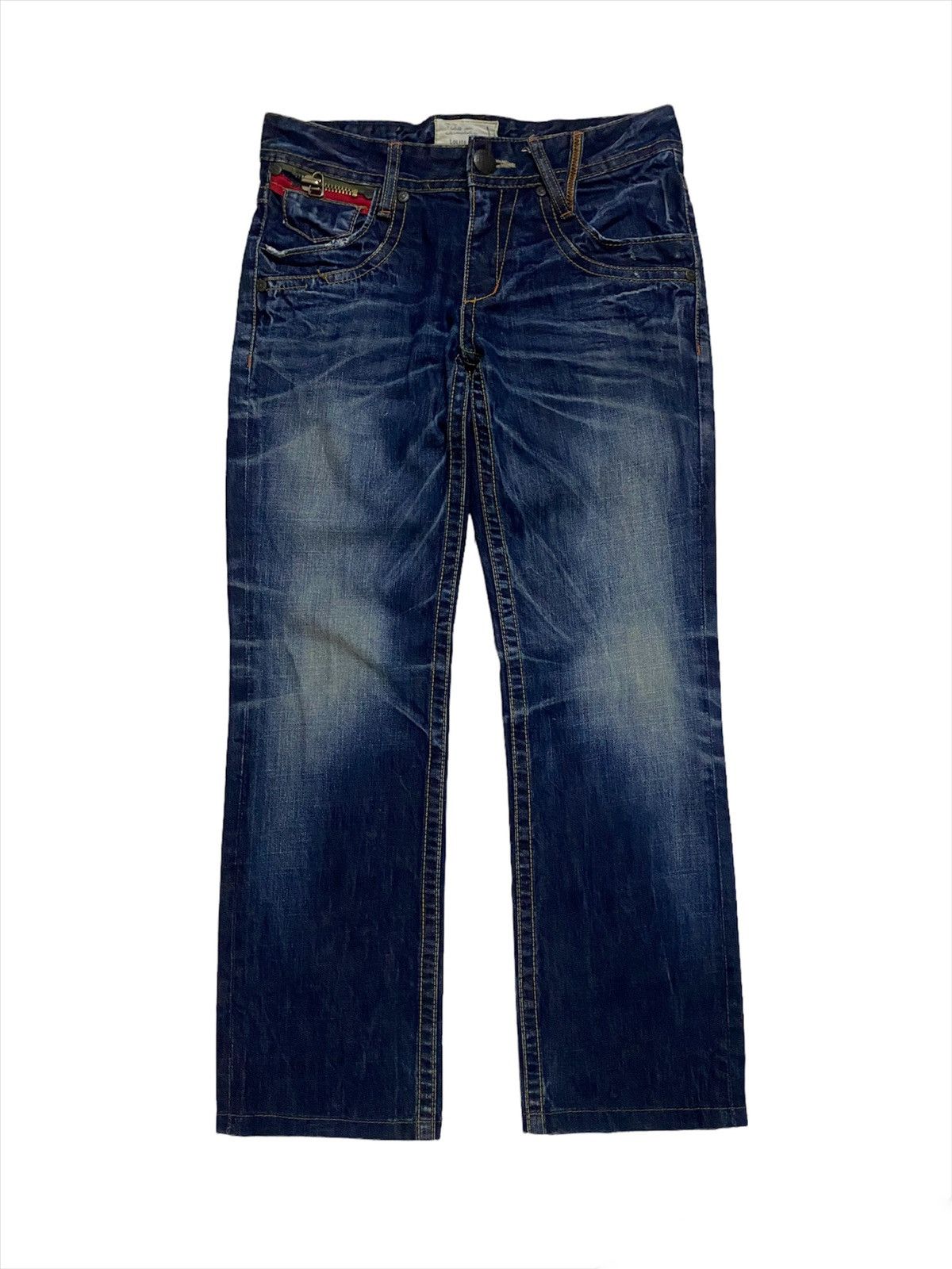 Hysteric Glamour 💥Final Drop💥 Lolita Yoshitomo Nara Distressed Denim Size US 32 / EU 48 - 3 Thumbnail