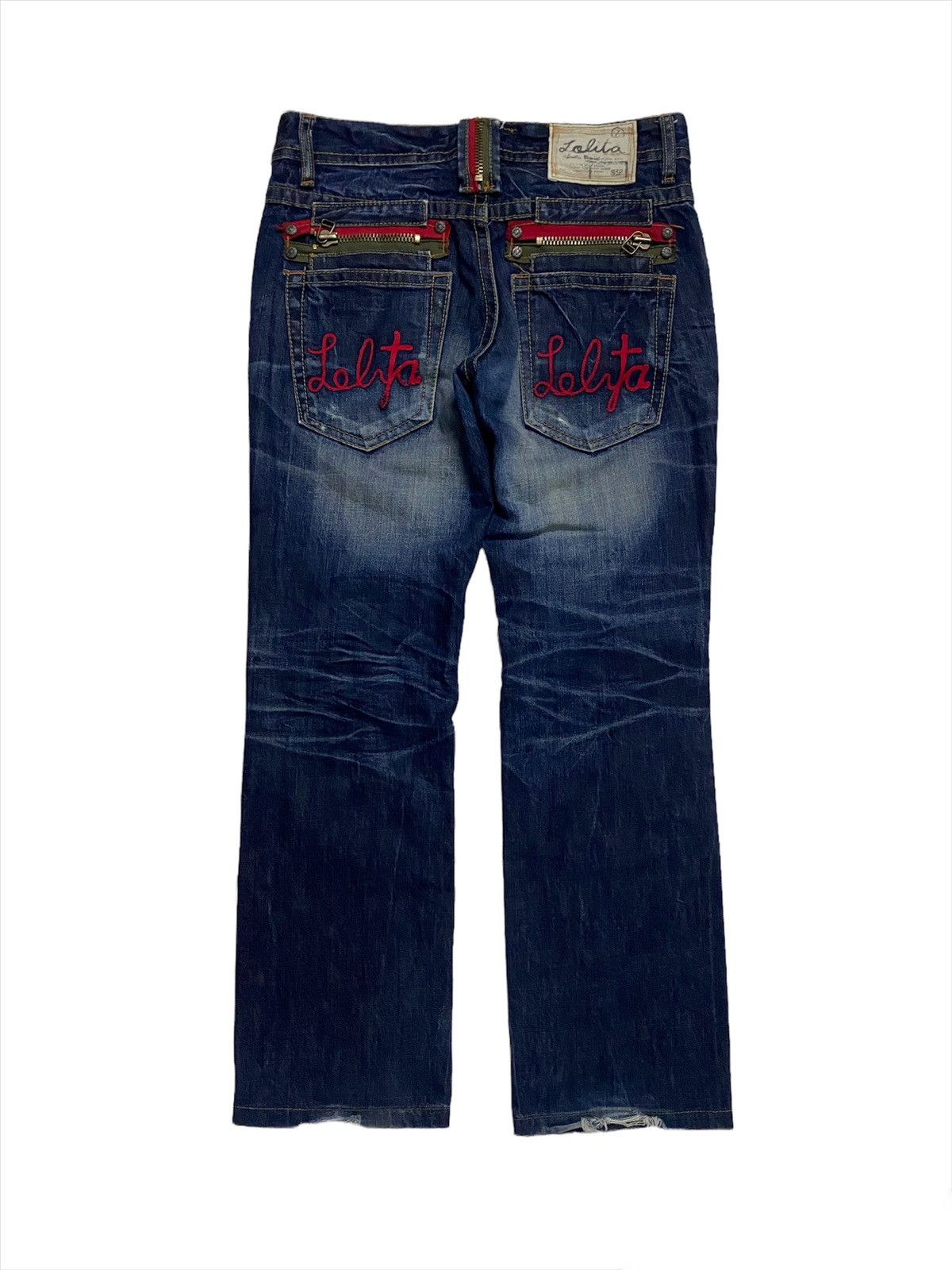 Hysteric Glamour 💥Final Drop💥 Lolita Yoshitomo Nara Distressed Denim Size US 32 / EU 48 - 1 Thumbnail