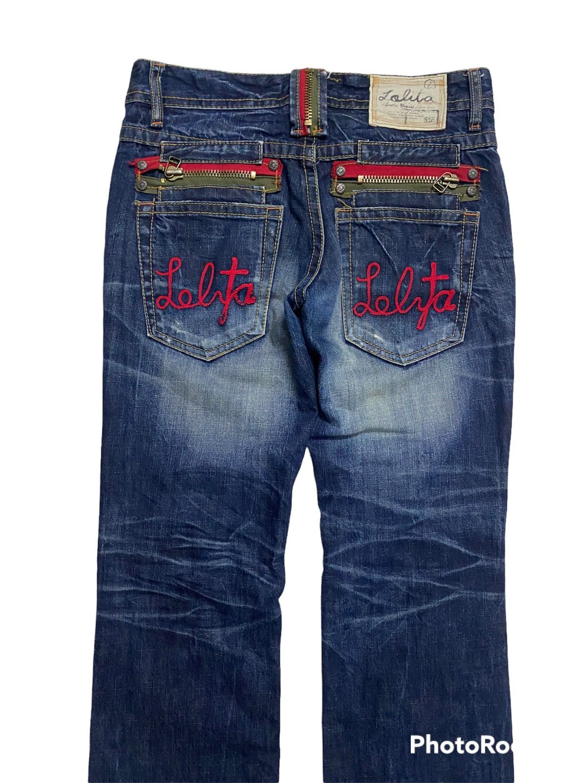 Hysteric Glamour 💥Final Drop💥 Lolita Yoshitomo Nara Distressed Denim Size US 32 / EU 48 - 2 Thumbnail