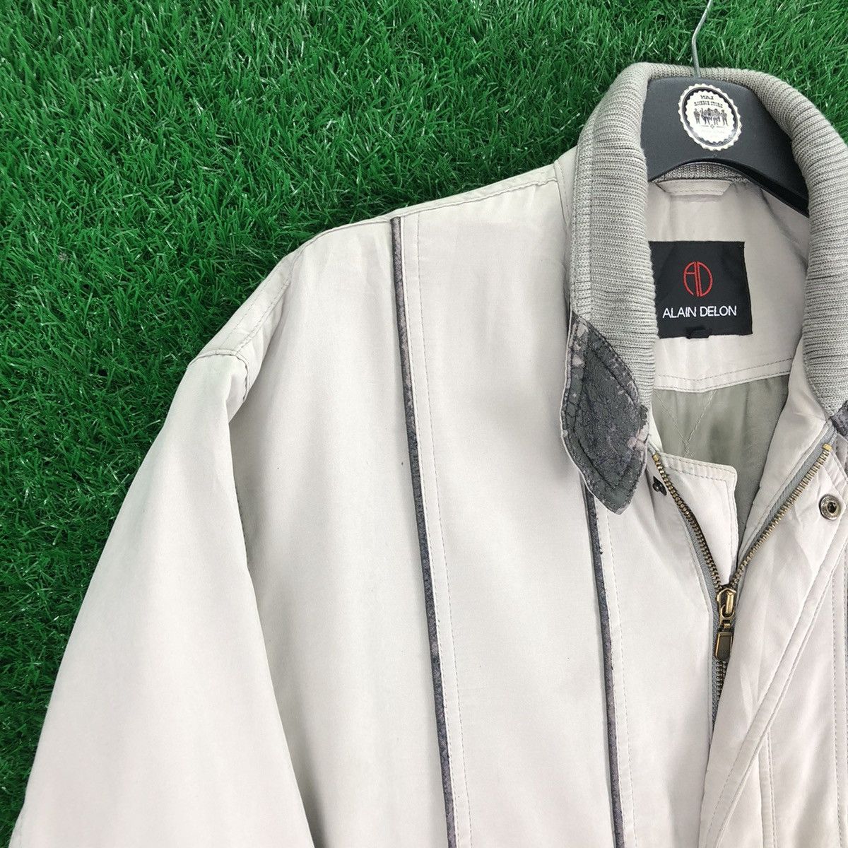 ALAIN DELON Vintage 80's Casual Work Jacket by Alain Delon Size US XL / EU 56 / 4 - 2 Thumbnail