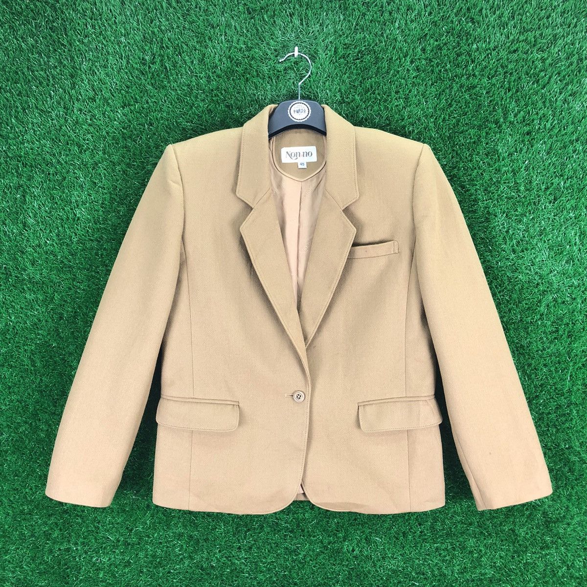 image of Vintage Non No Wool Coats in Brown, Women's (Size XS)