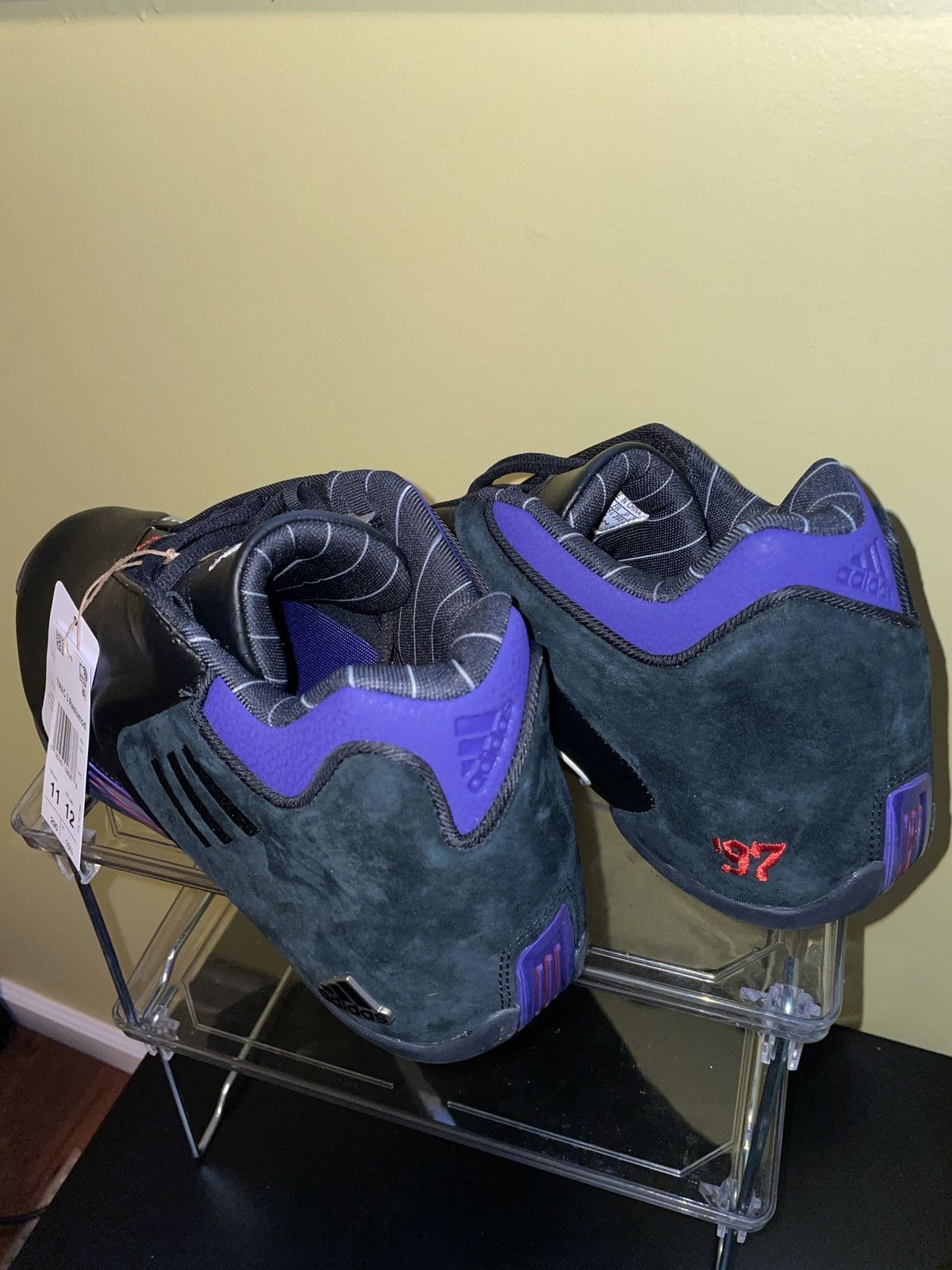 Adidas Adidas T Mac 3 Restomod Raptors colorway Size US 11 / EU 44 - 2 Thumbnail