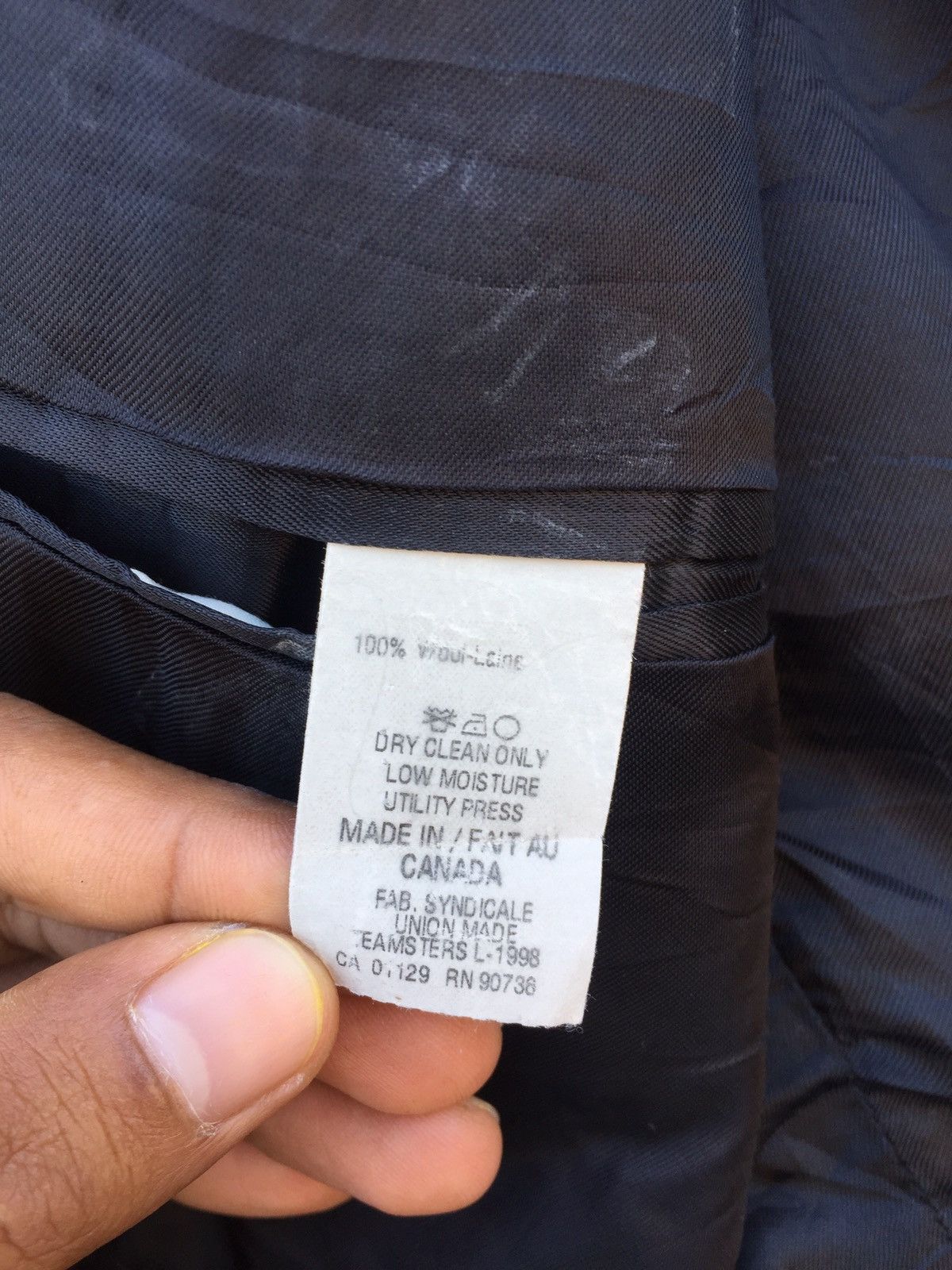 Ralph Lauren Vintage Ralph Lauren Blazer Made in Canada Size 40S - 7 Thumbnail